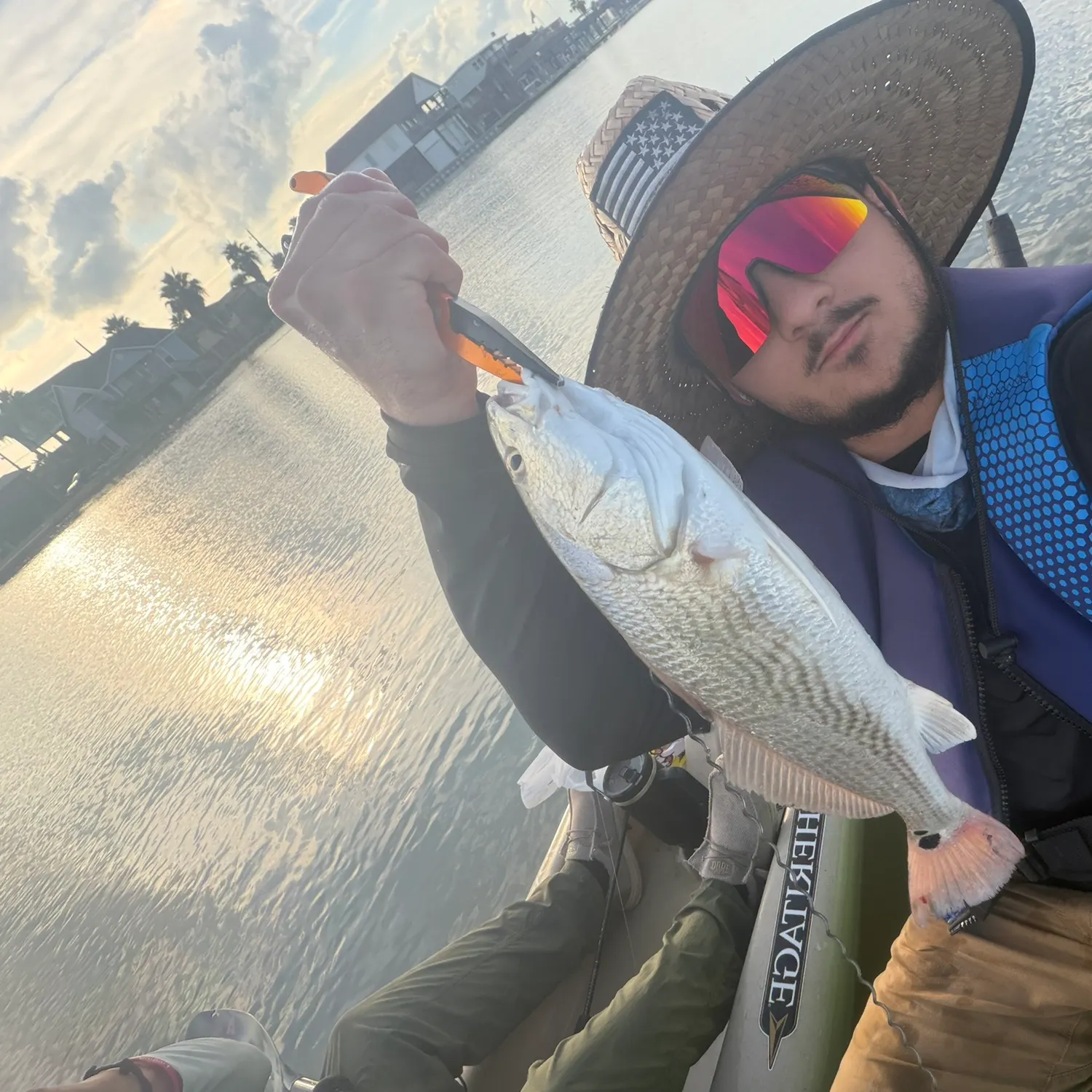 Red drum caught on Fishbrain