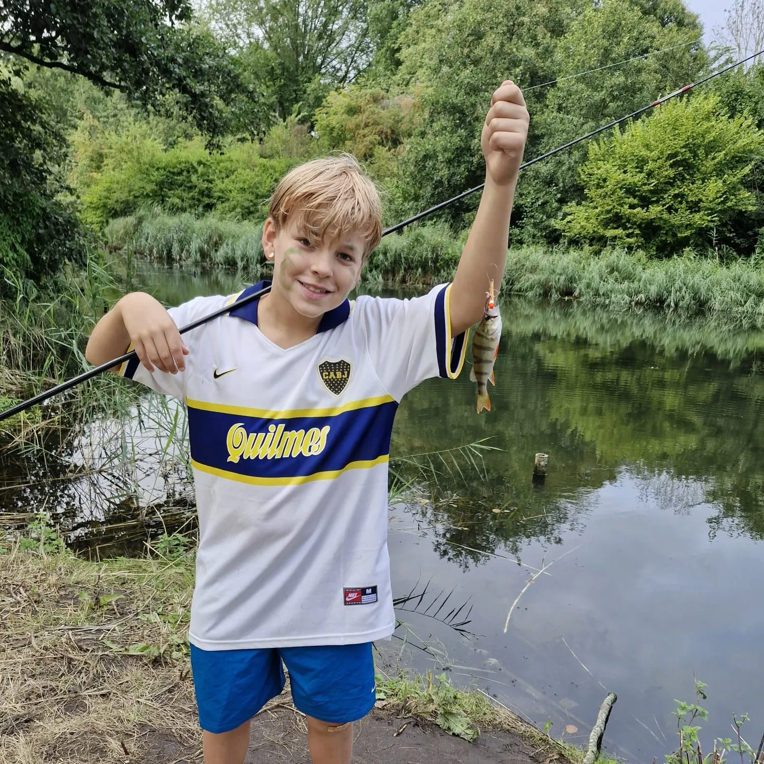 European perch caught on Fishbrain