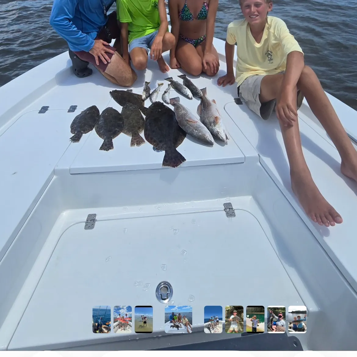 recently logged catches