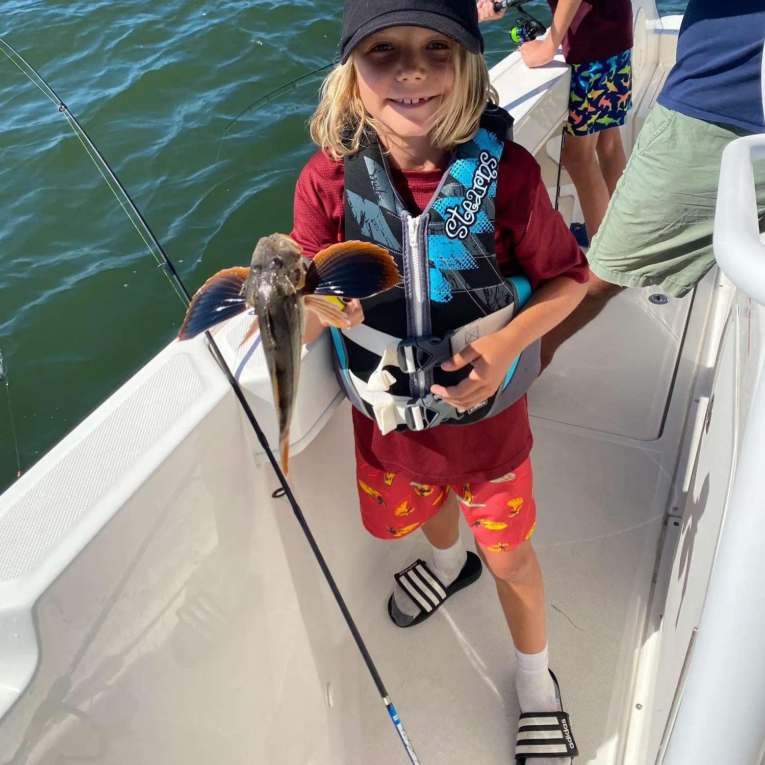 The most recent Striped searobin catches on Fishbrain