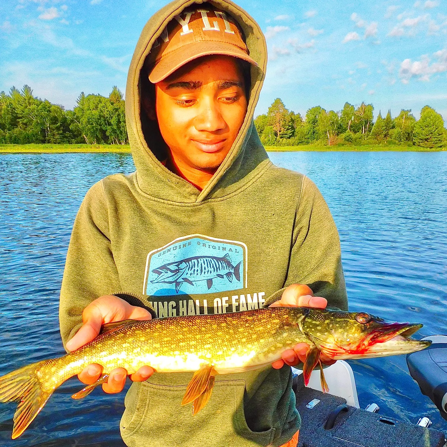 recently logged catches
