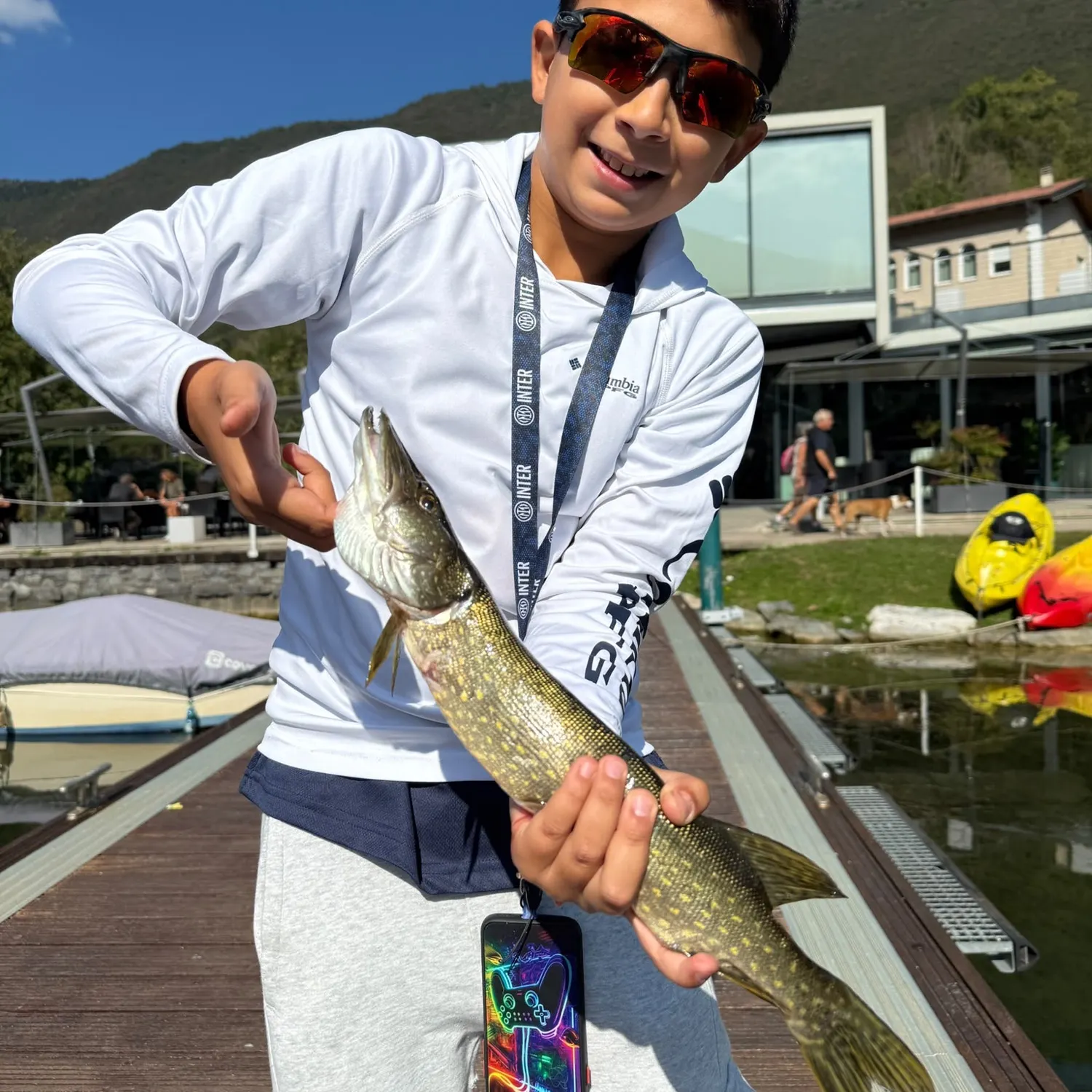 Northern pike caught on Fishbrain
