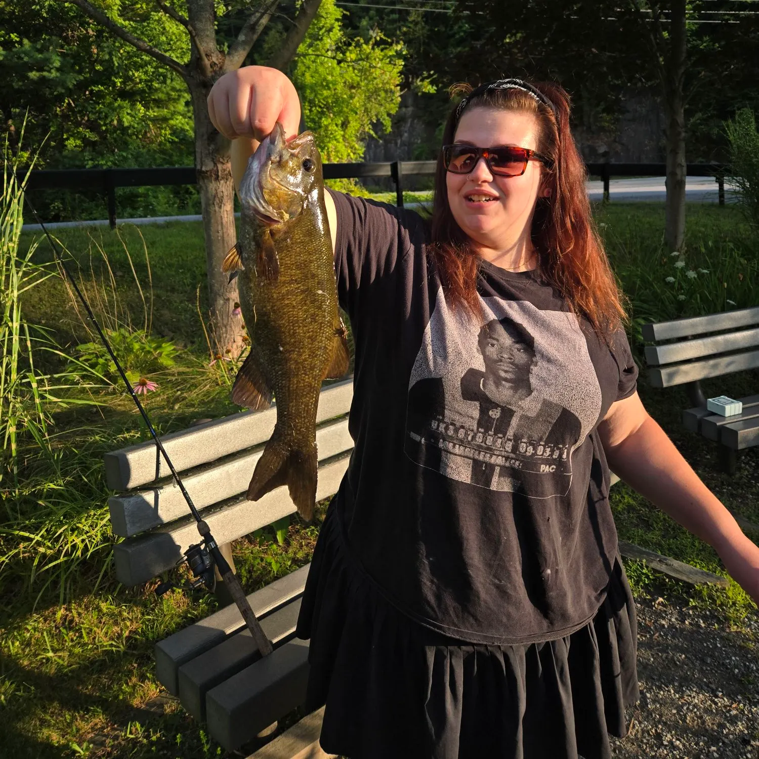 Smallmouth bass caught on Fishbrain