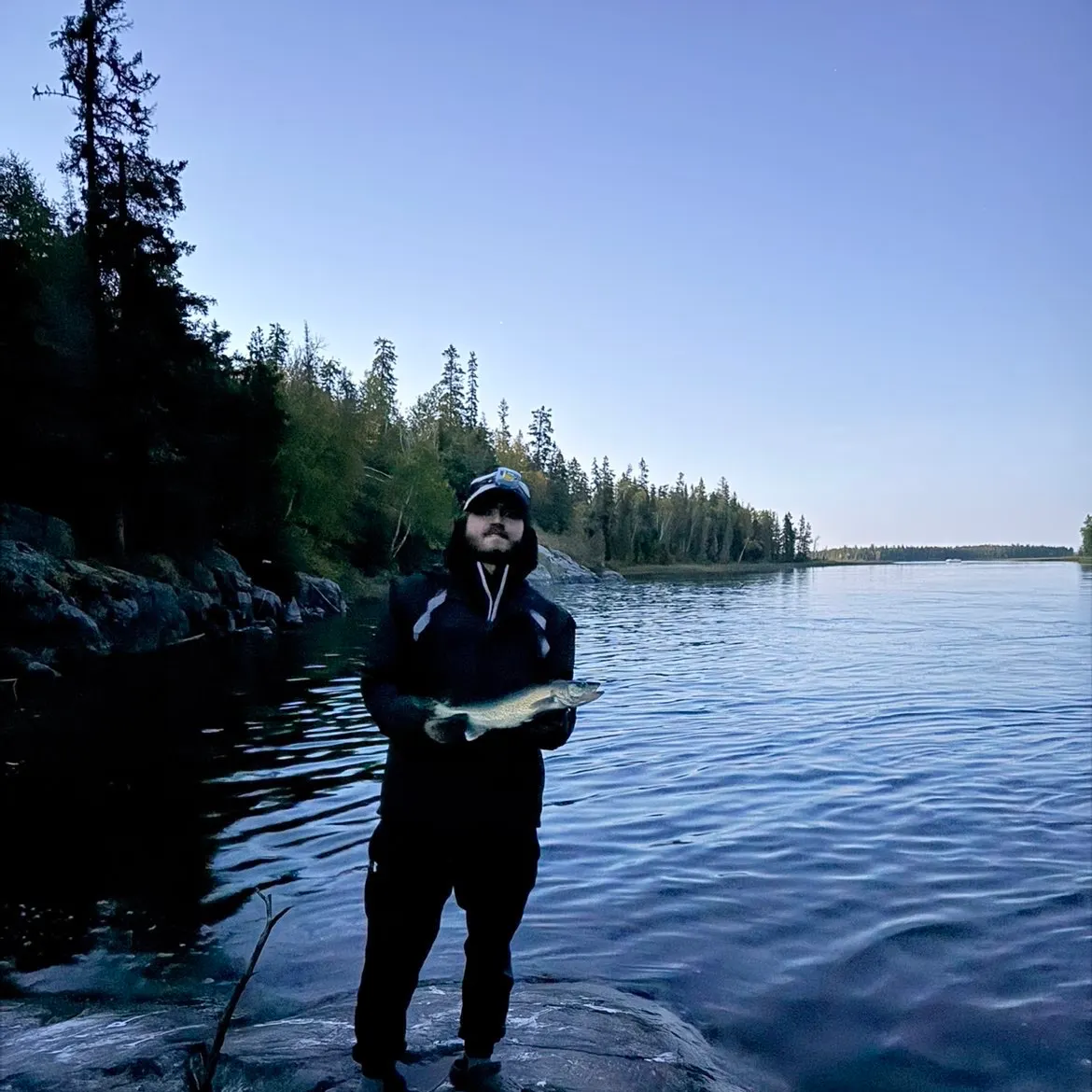 Walleye caught on Fishbrain