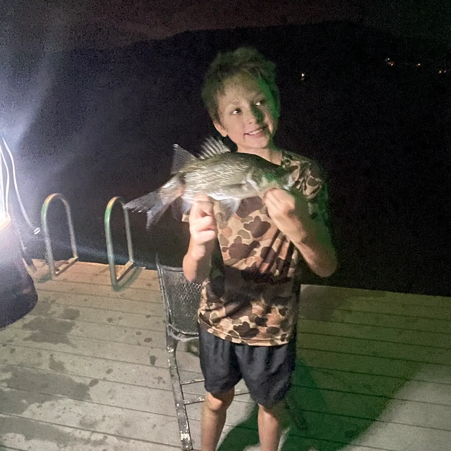 White bass caught on Fishbrain