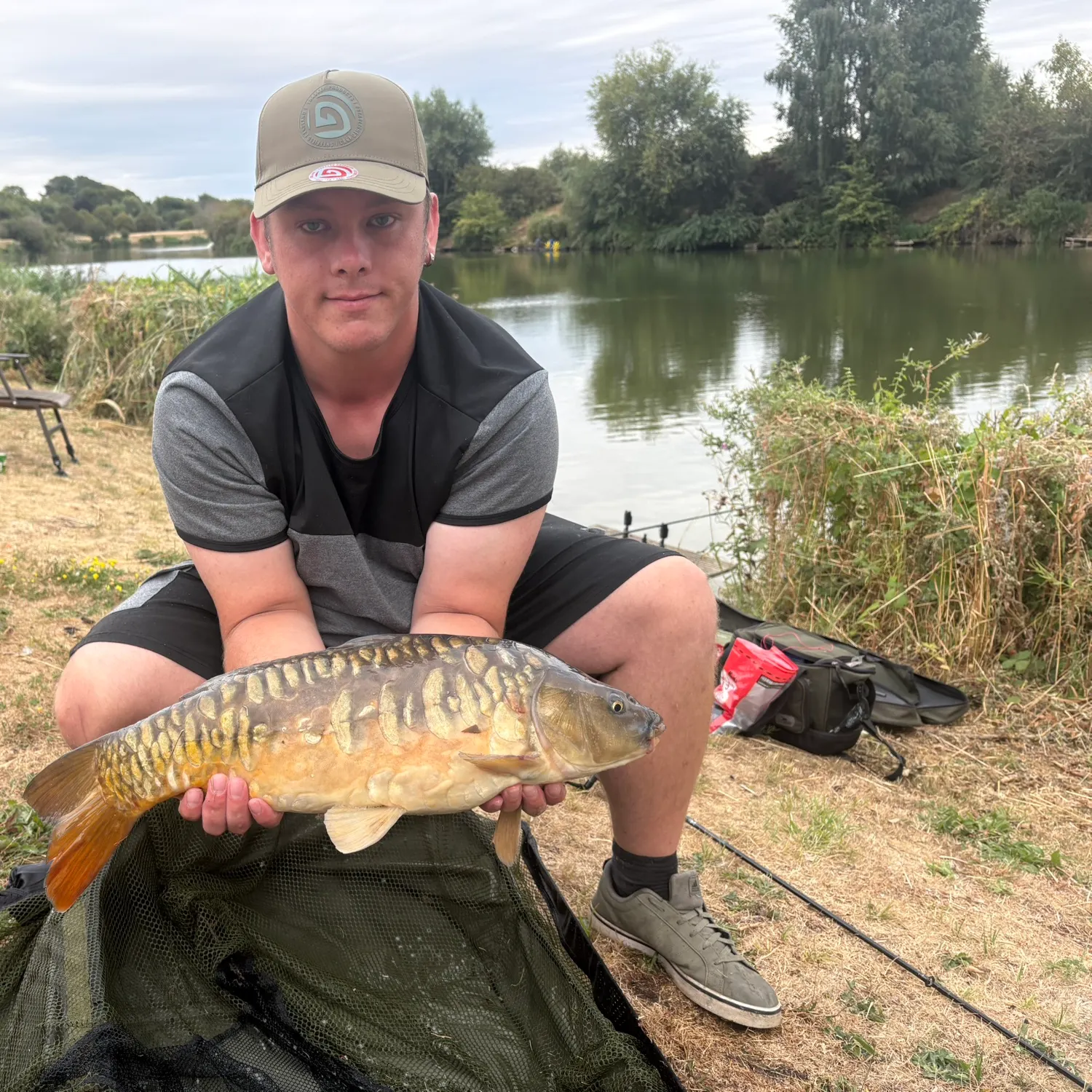 Mirror carp caught on Fishbrain