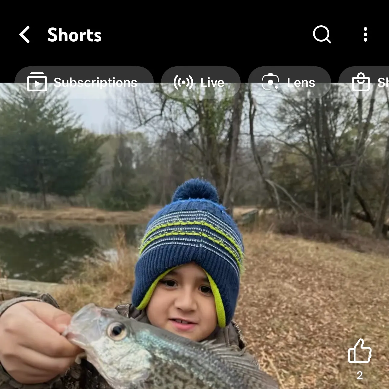 recently logged catches