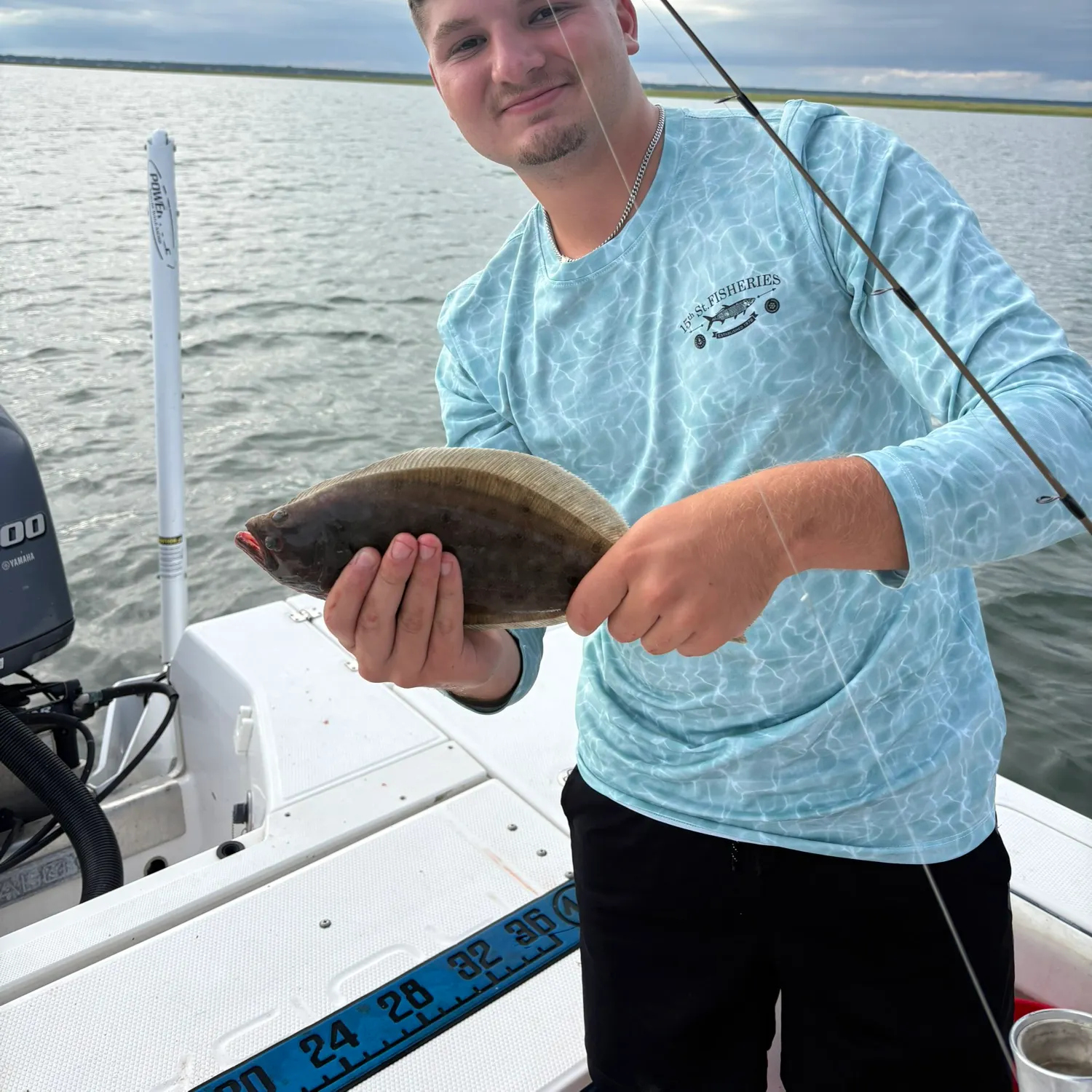 Summer flounder caught on Fishbrain