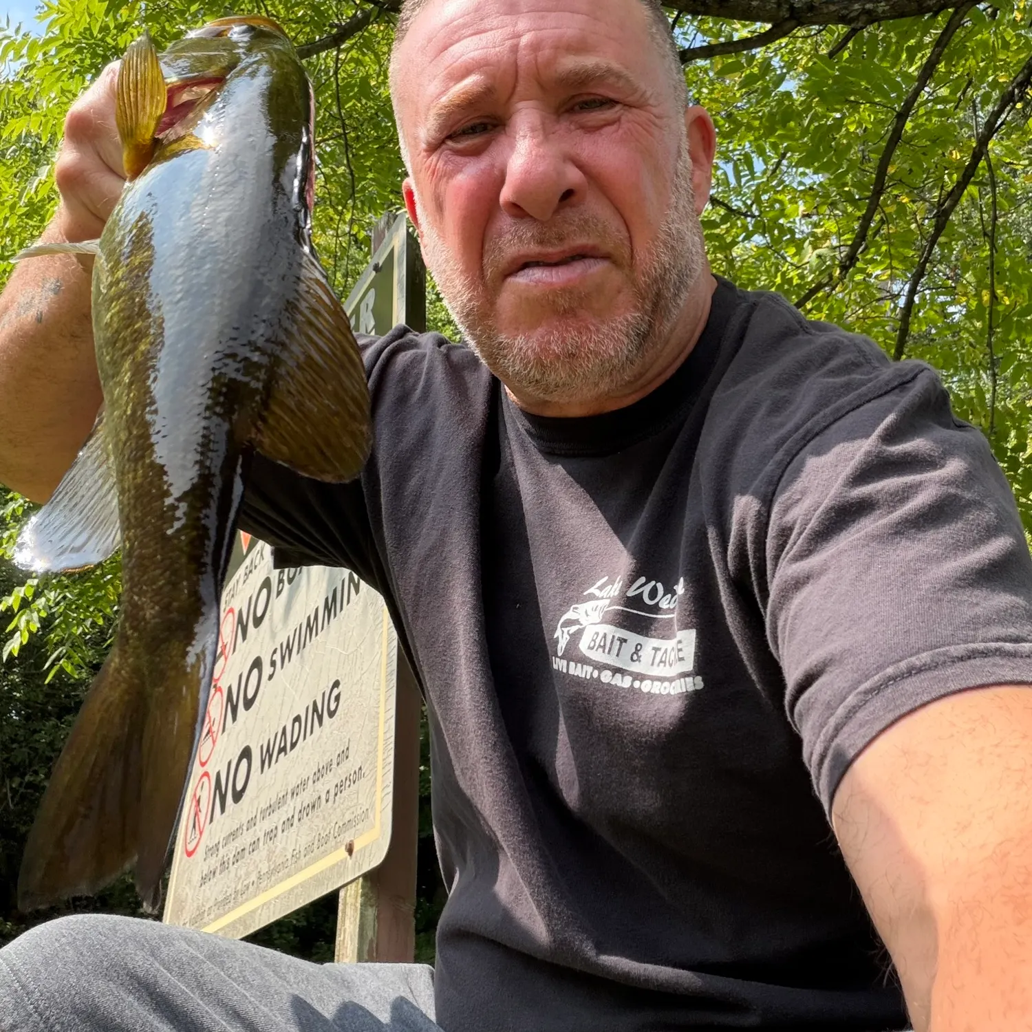 Smallmouth bass caught on Fishbrain