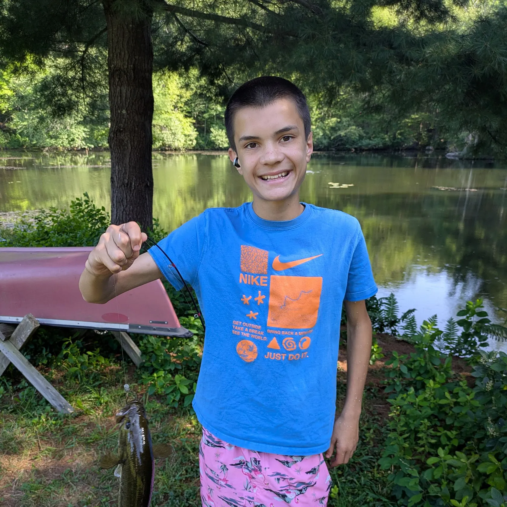 recently logged catches