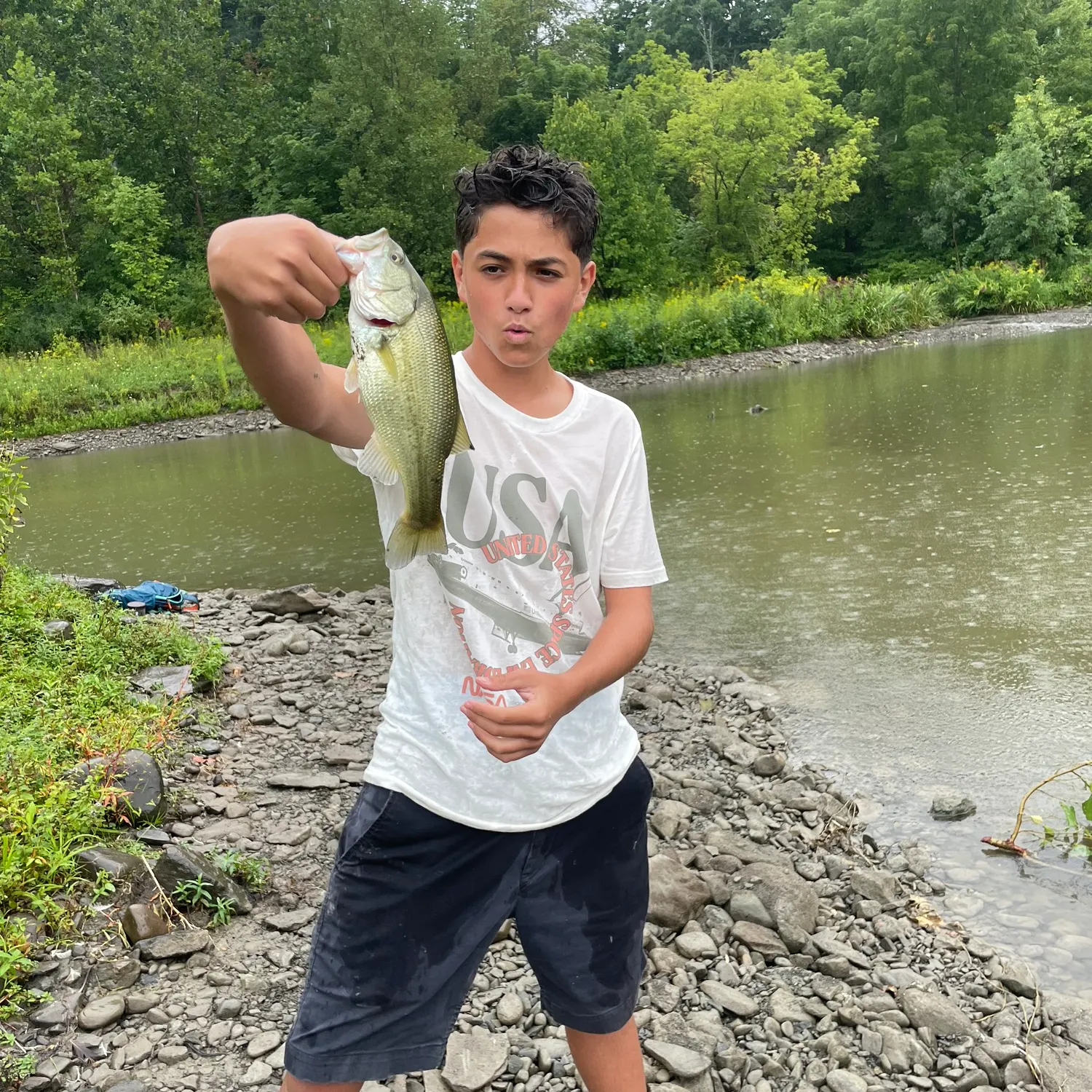 Smallmouth bass caught on Fishbrain