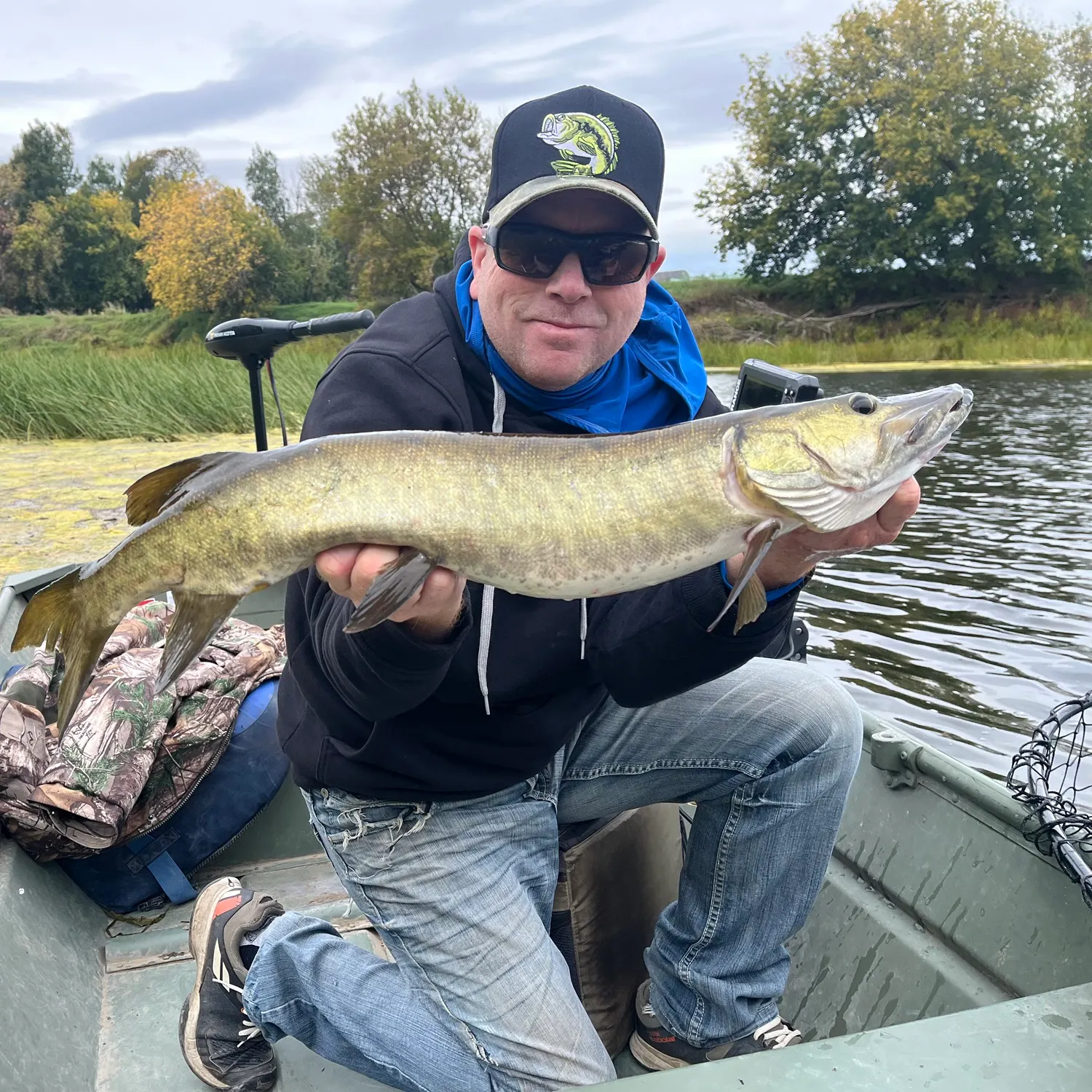 Muskie caught on Fishbrain