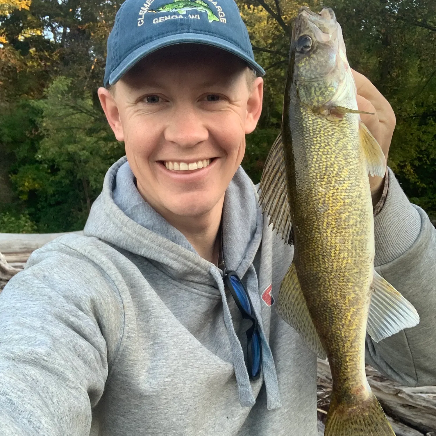Walleye caught on Fishbrain