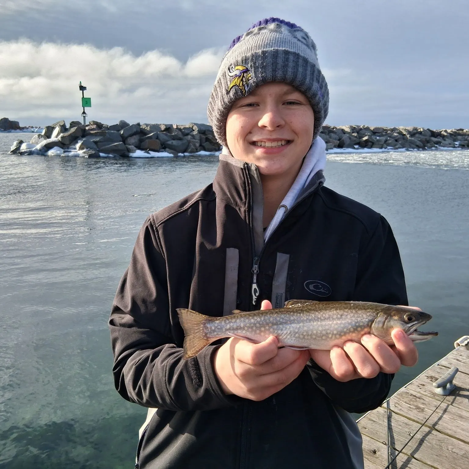 Brook trout caught on Fishbrain
