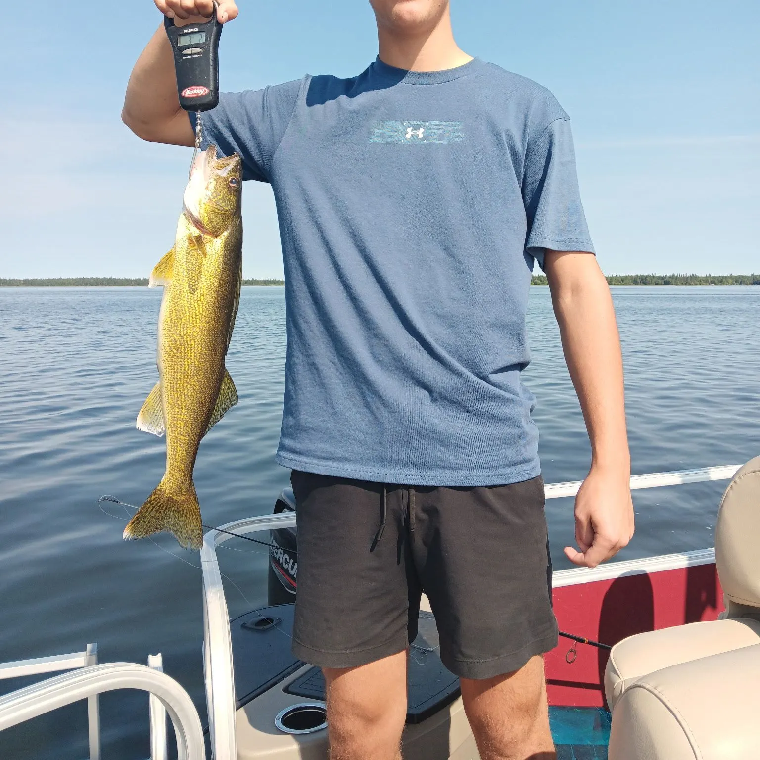 Walleye caught on Fishbrain