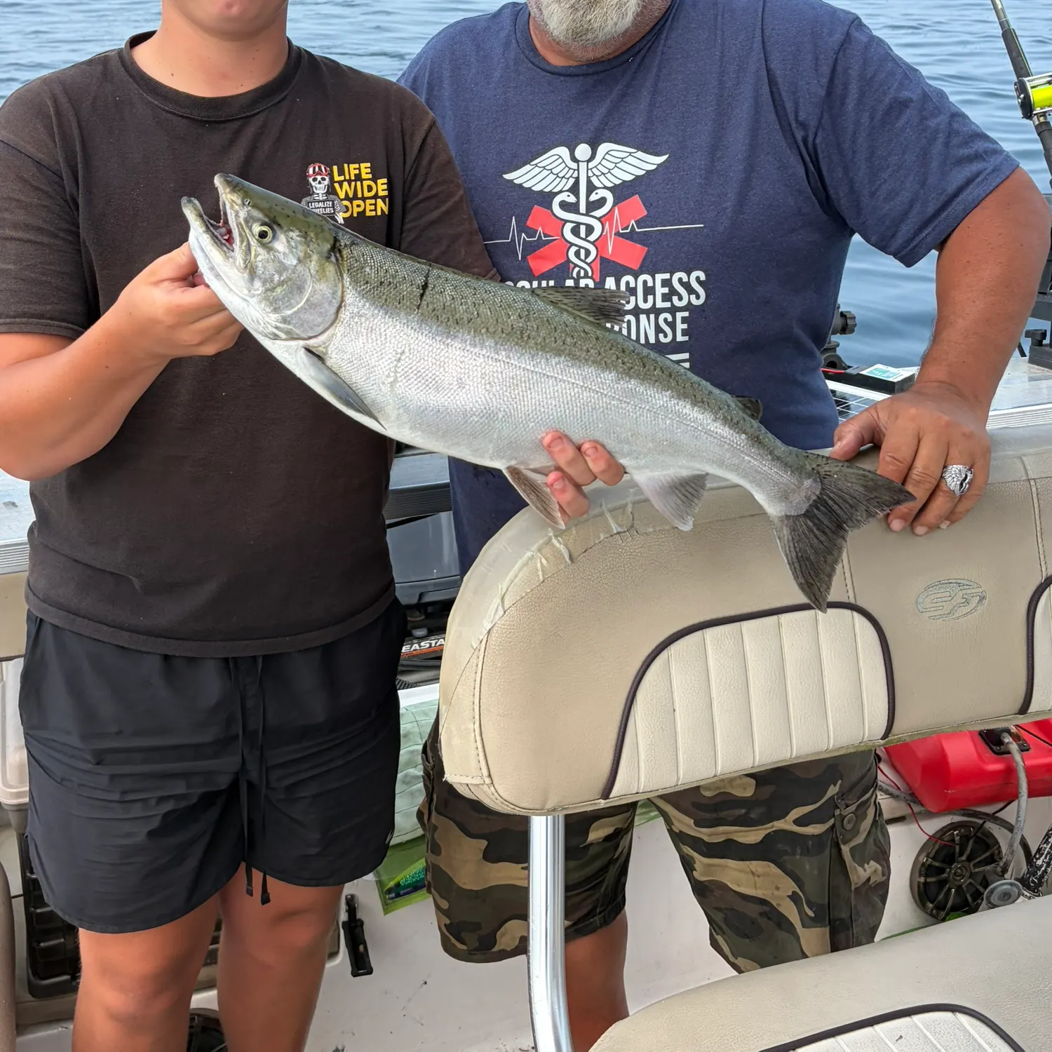 The most recent Coho salmon catches on Fishbrain