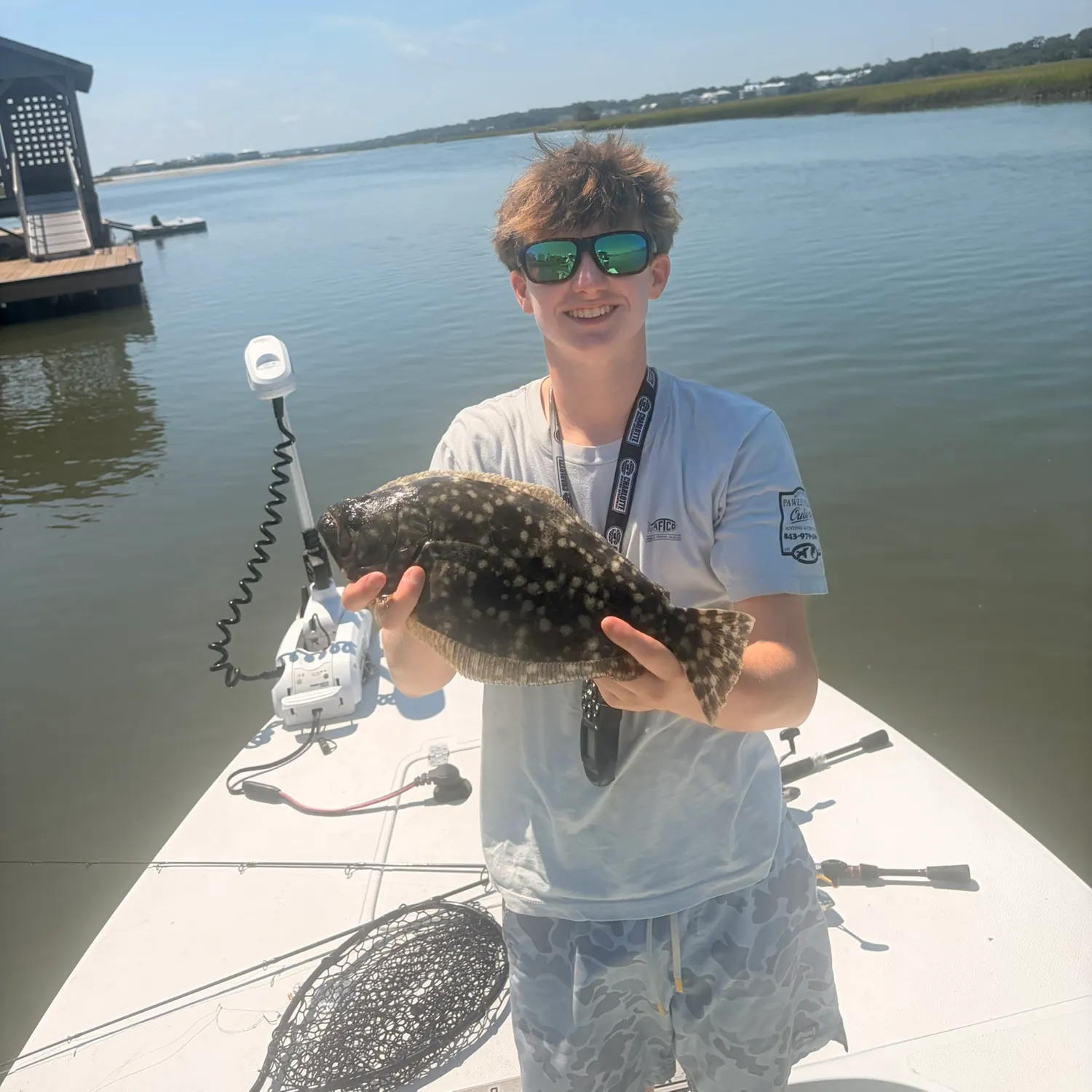 Summer flounder caught on Fishbrain