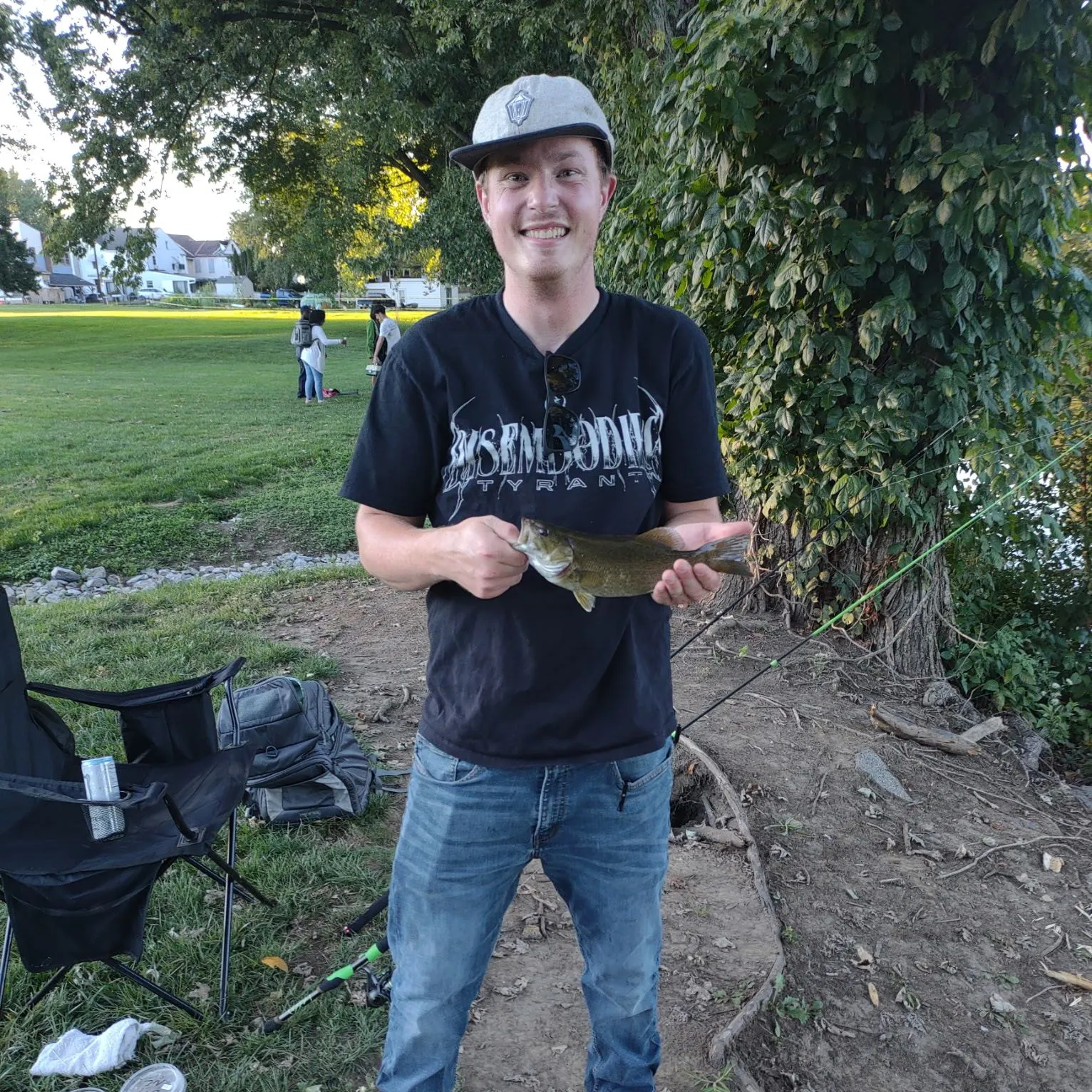 Smallmouth bass caught on Fishbrain