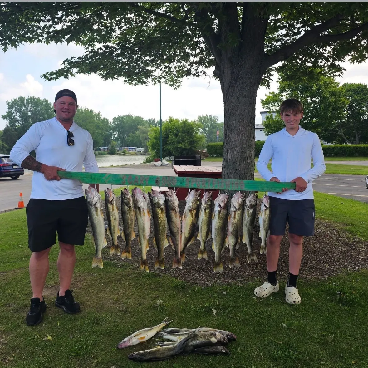 recently logged catches