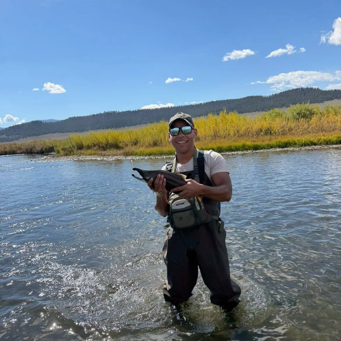 Kokanee salmon caught on Fishbrain