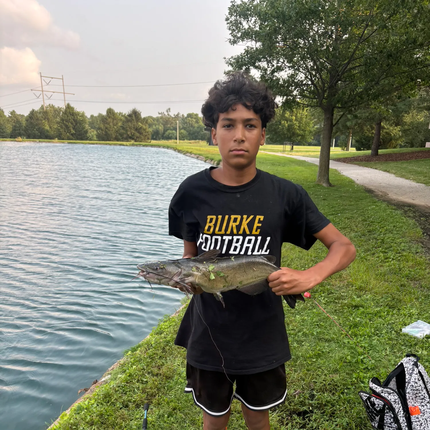 Channel catfish caught on Fishbrain