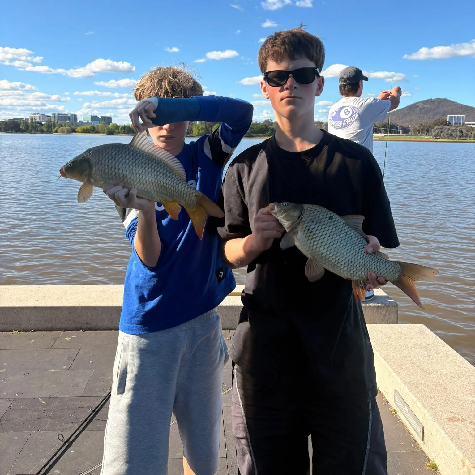 Common carp caught on Fishbrain