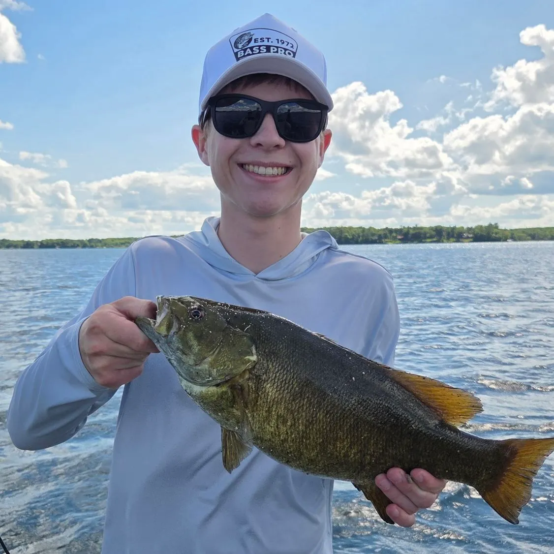 Smallmouth bass caught on Fishbrain
