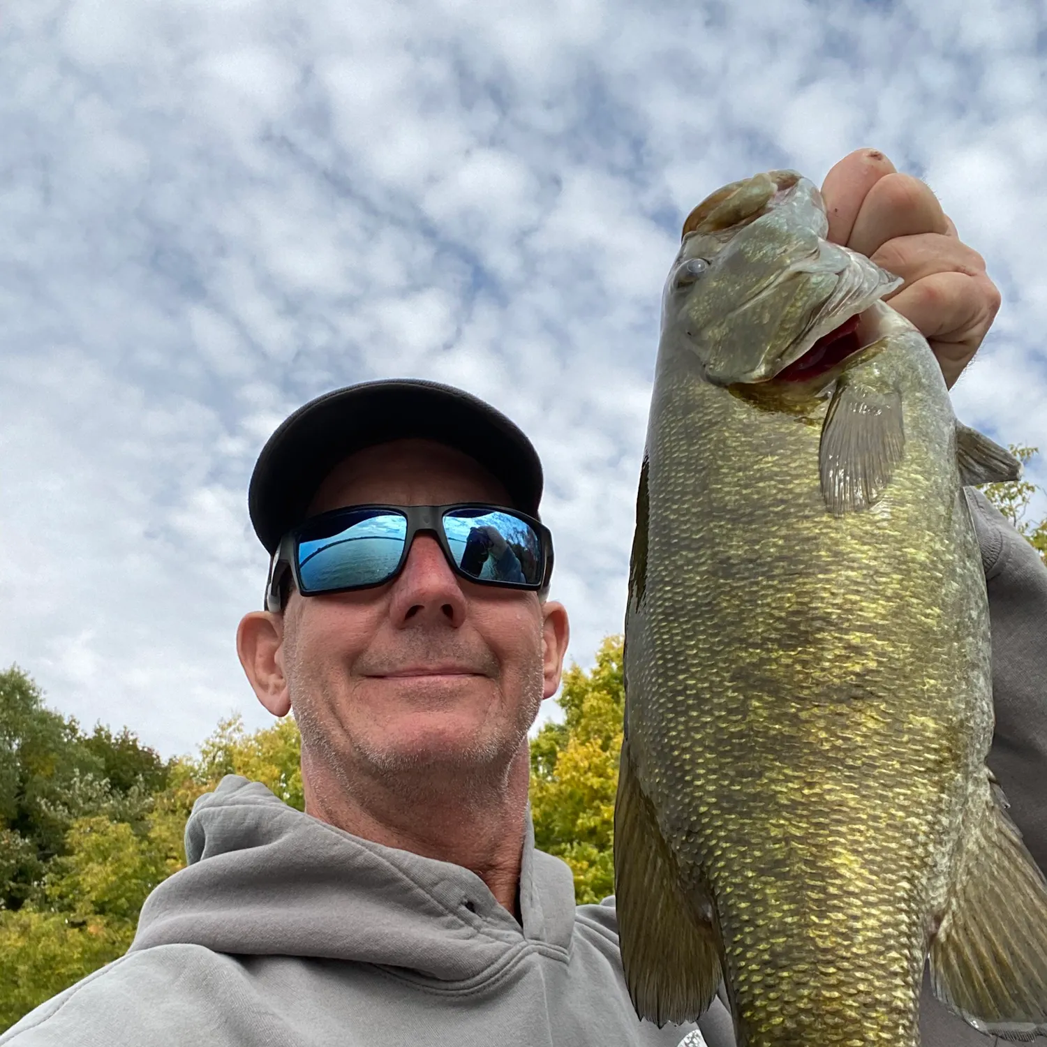 Smallmouth bass caught on Fishbrain