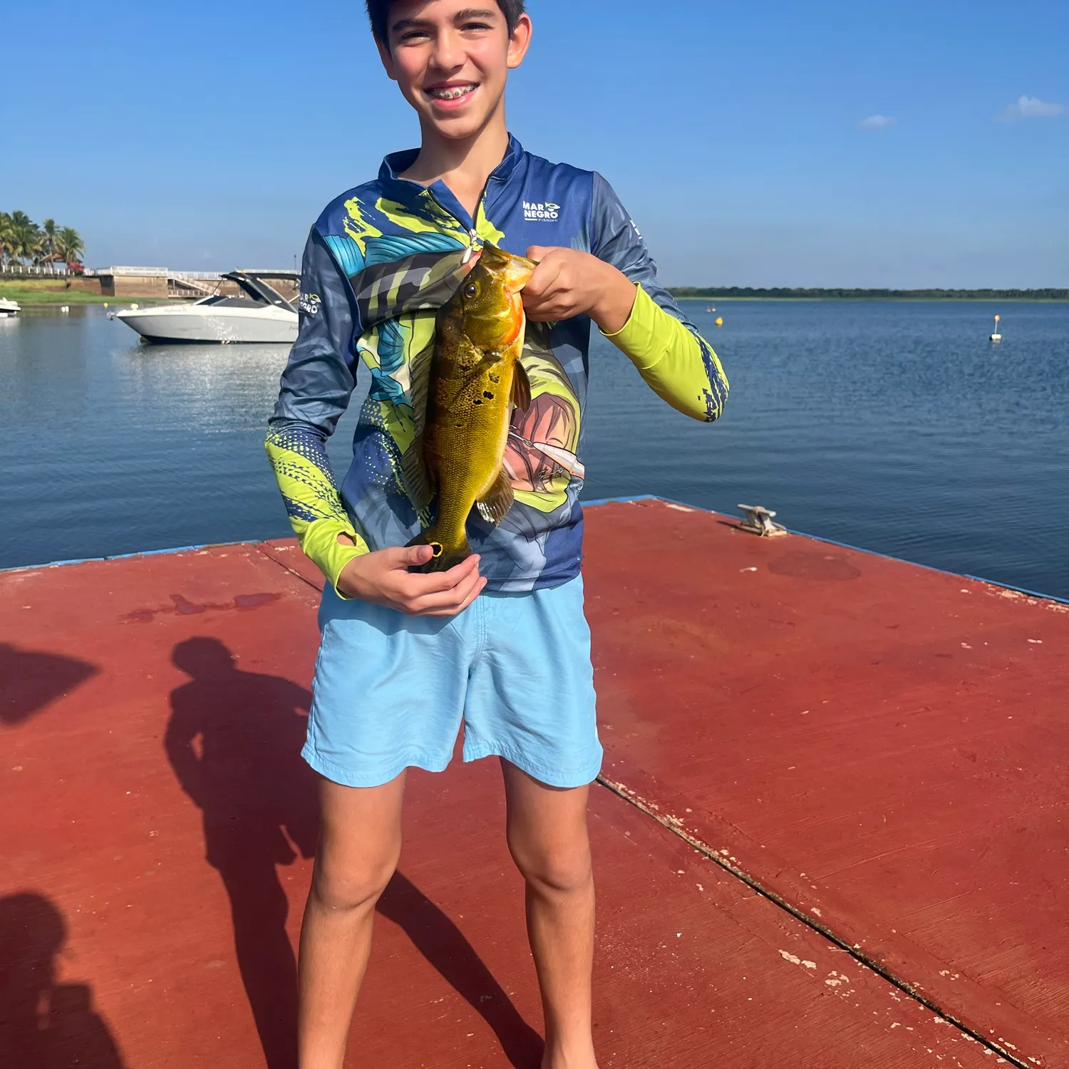 Butterfly peacock bass caught on Fishbrain