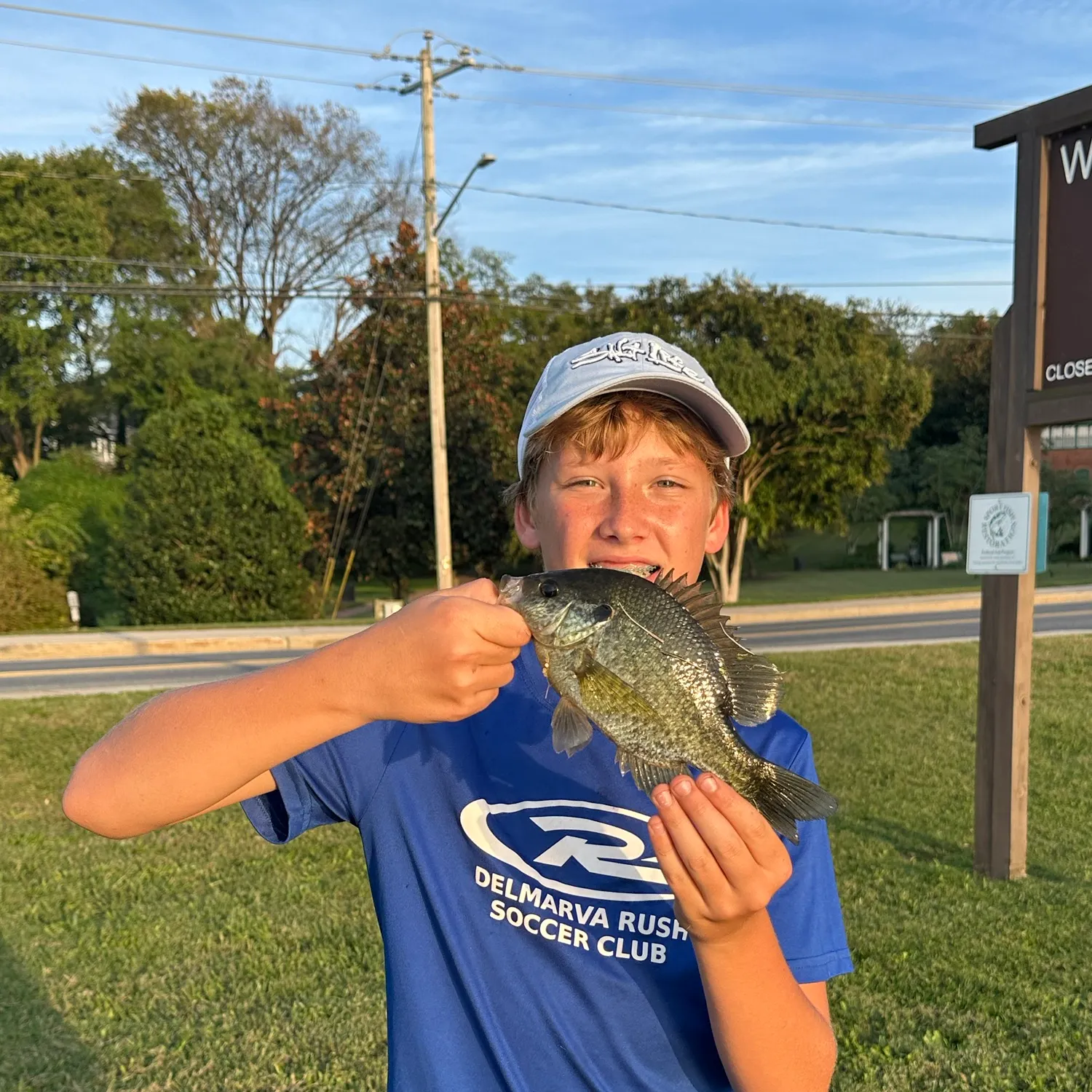 Redear sunfish caught on Fishbrain