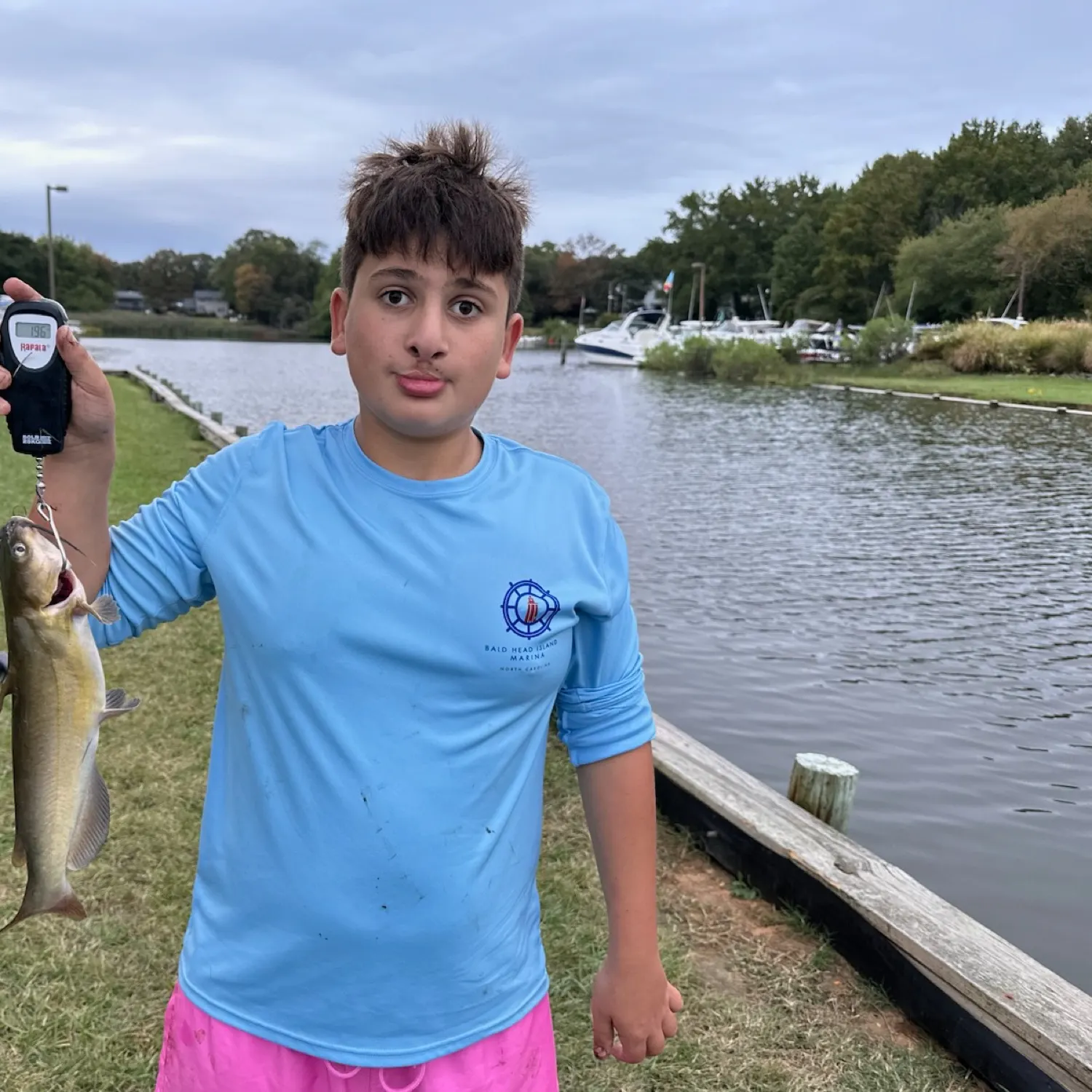 Channel catfish caught on Fishbrain