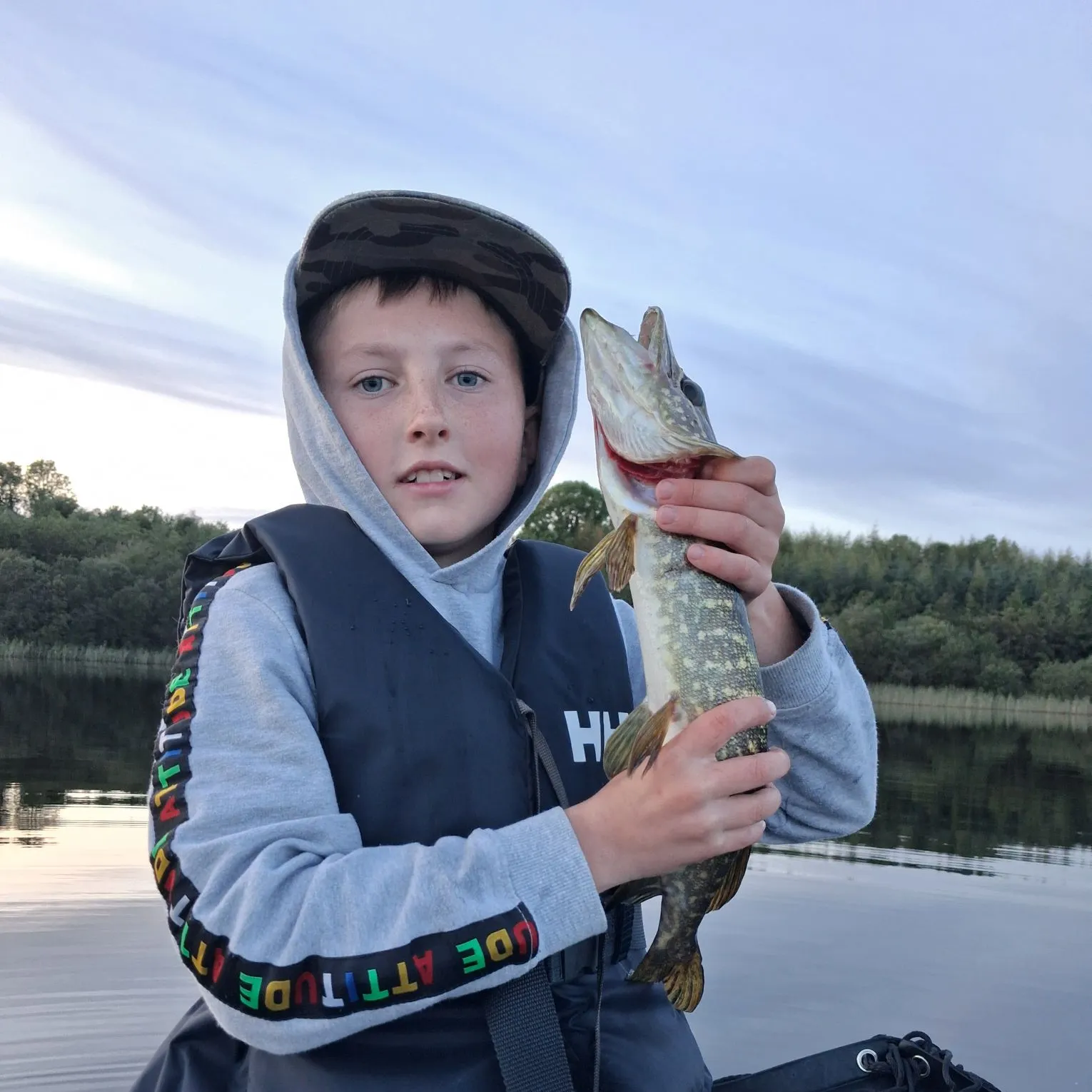 Northern pike caught on Fishbrain