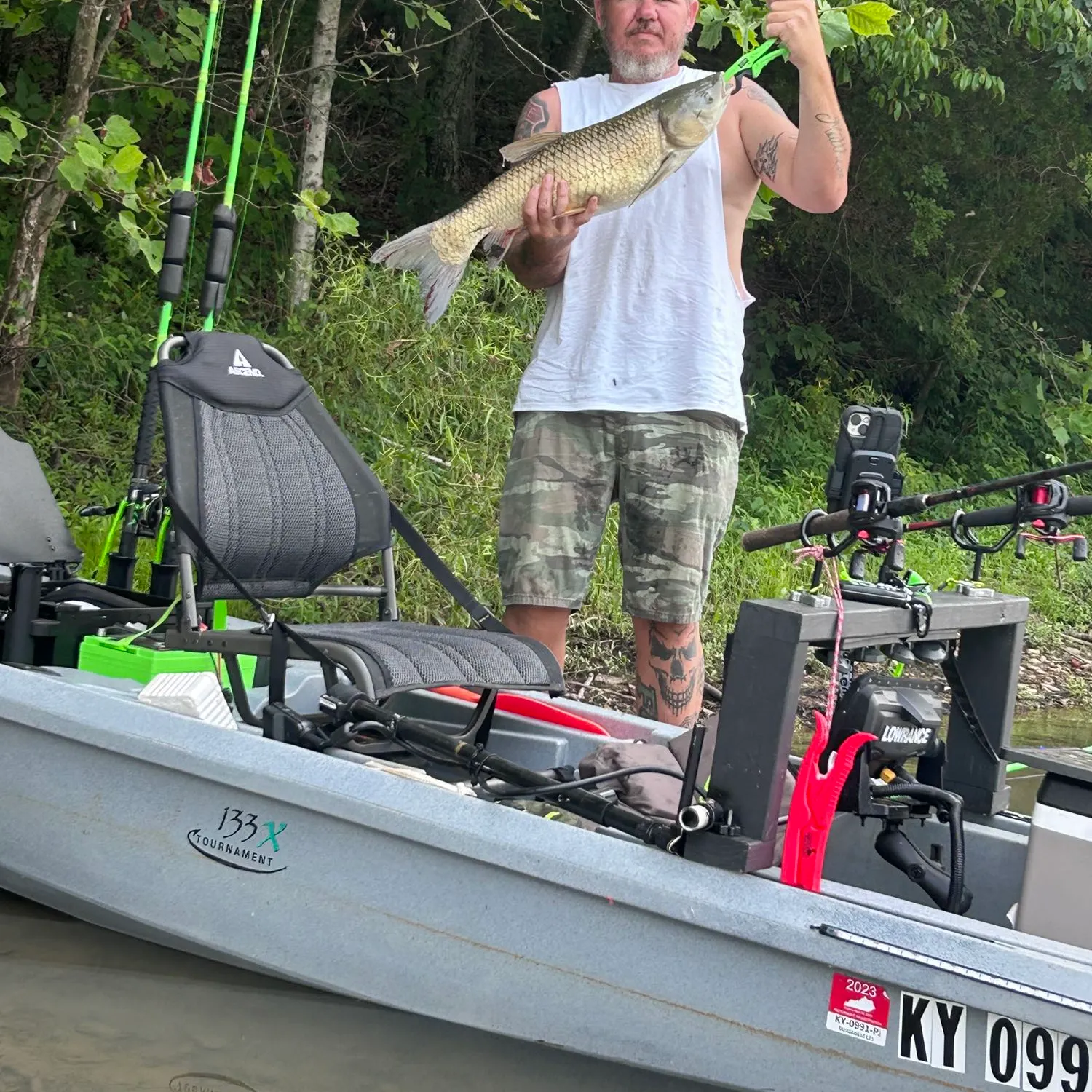 recently logged catches