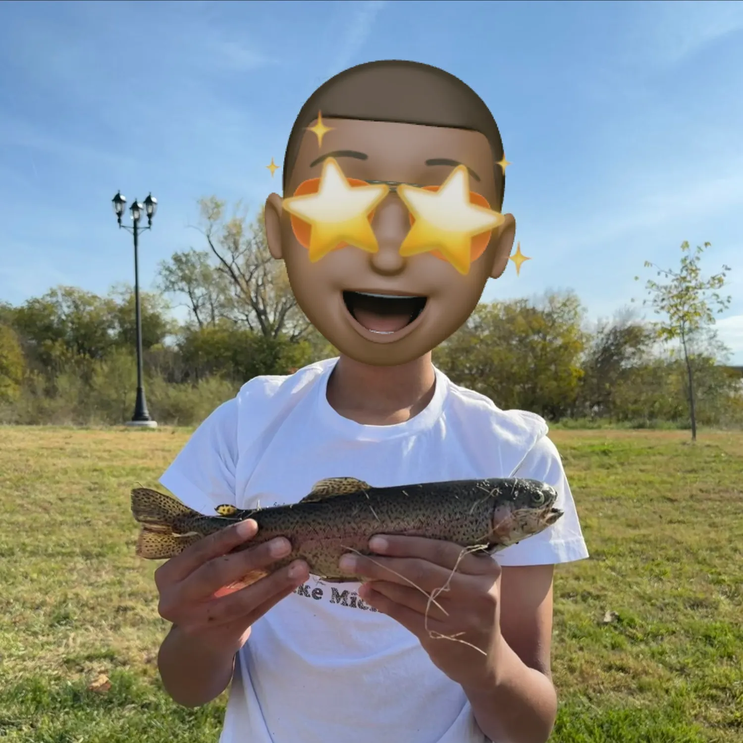 Rainbow trout caught on Fishbrain