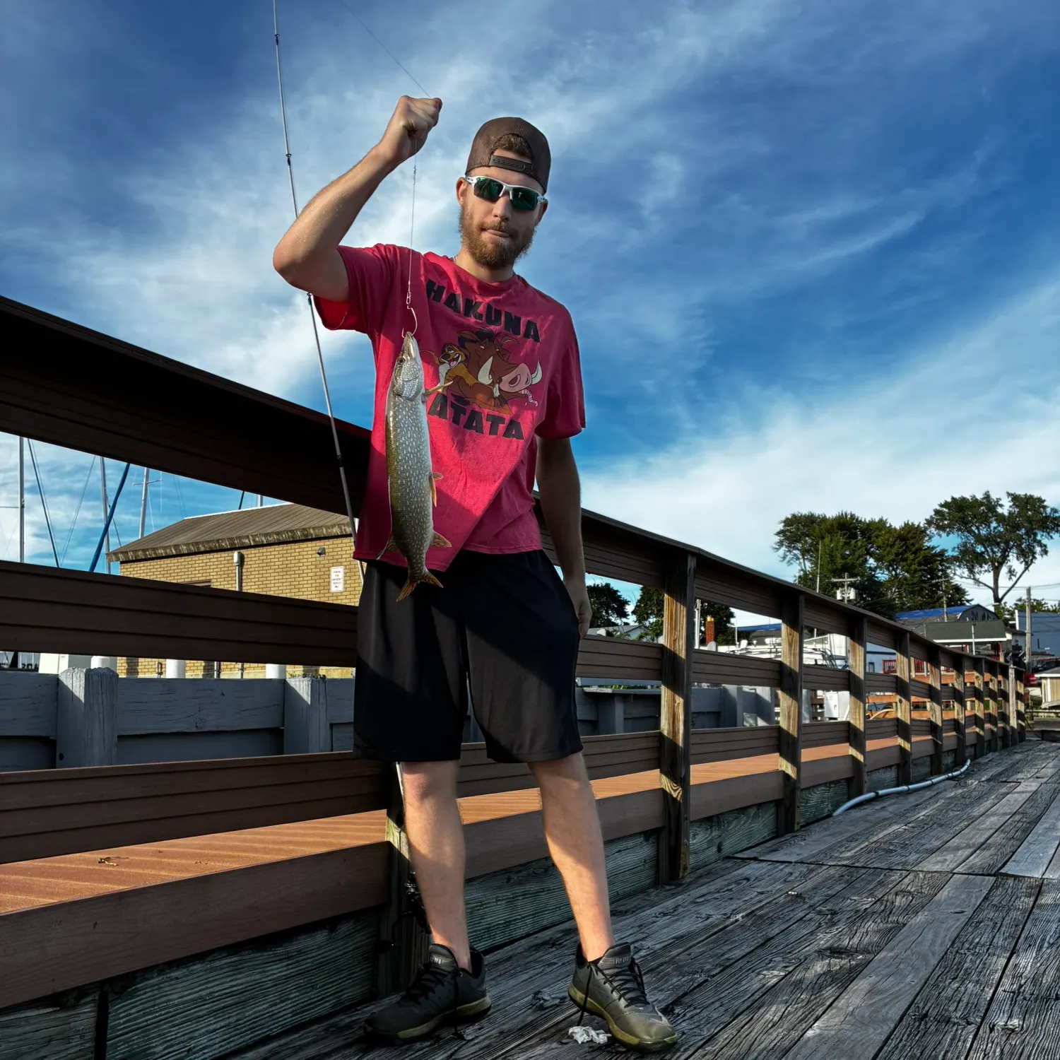 Northern pike caught on Fishbrain