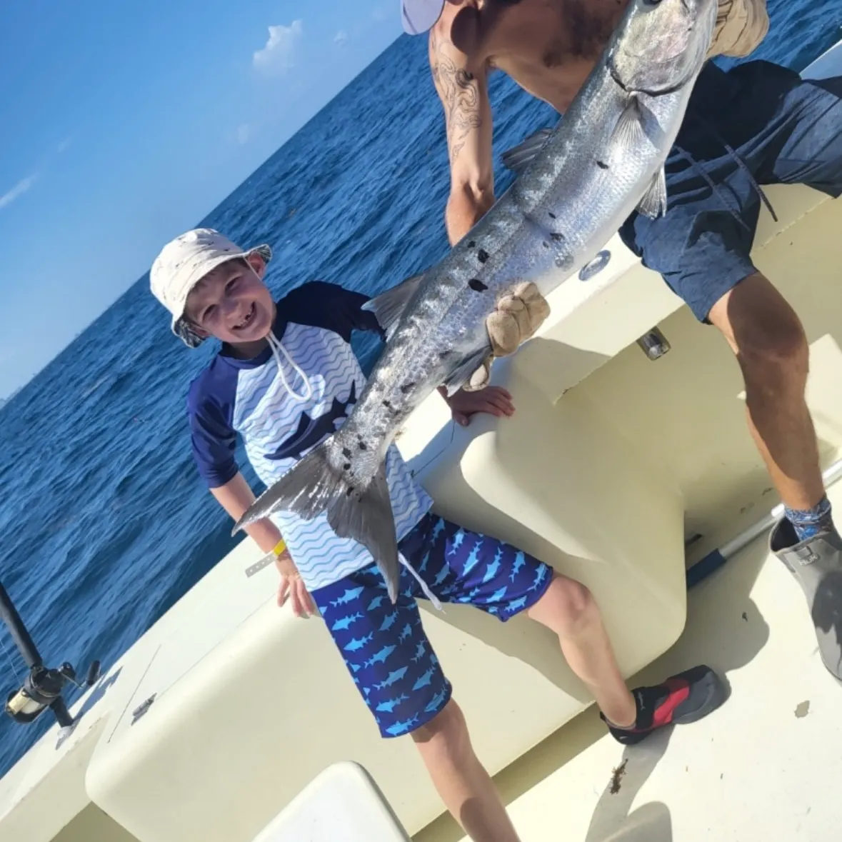 The most recent Great barracuda catches on Fishbrain