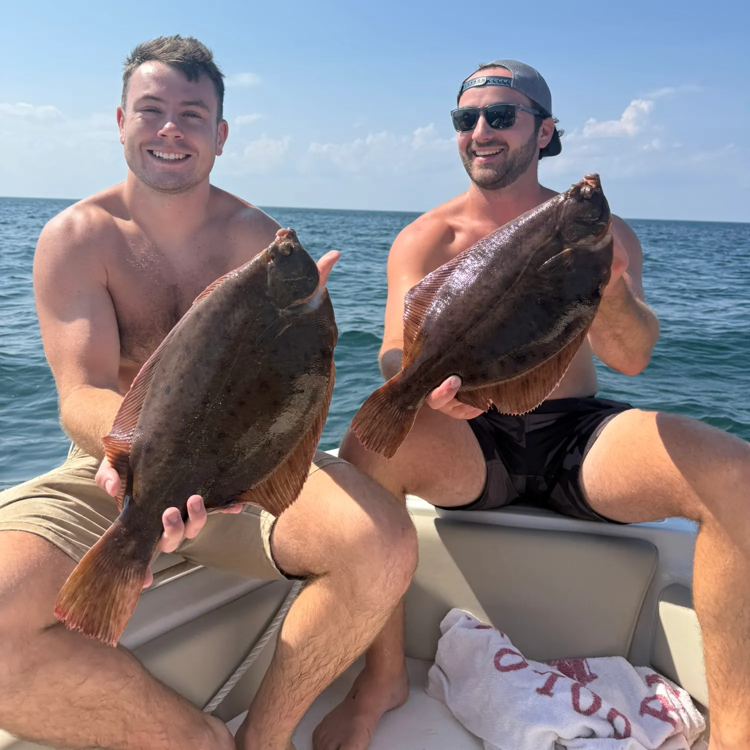Winter flounder caught on Fishbrain