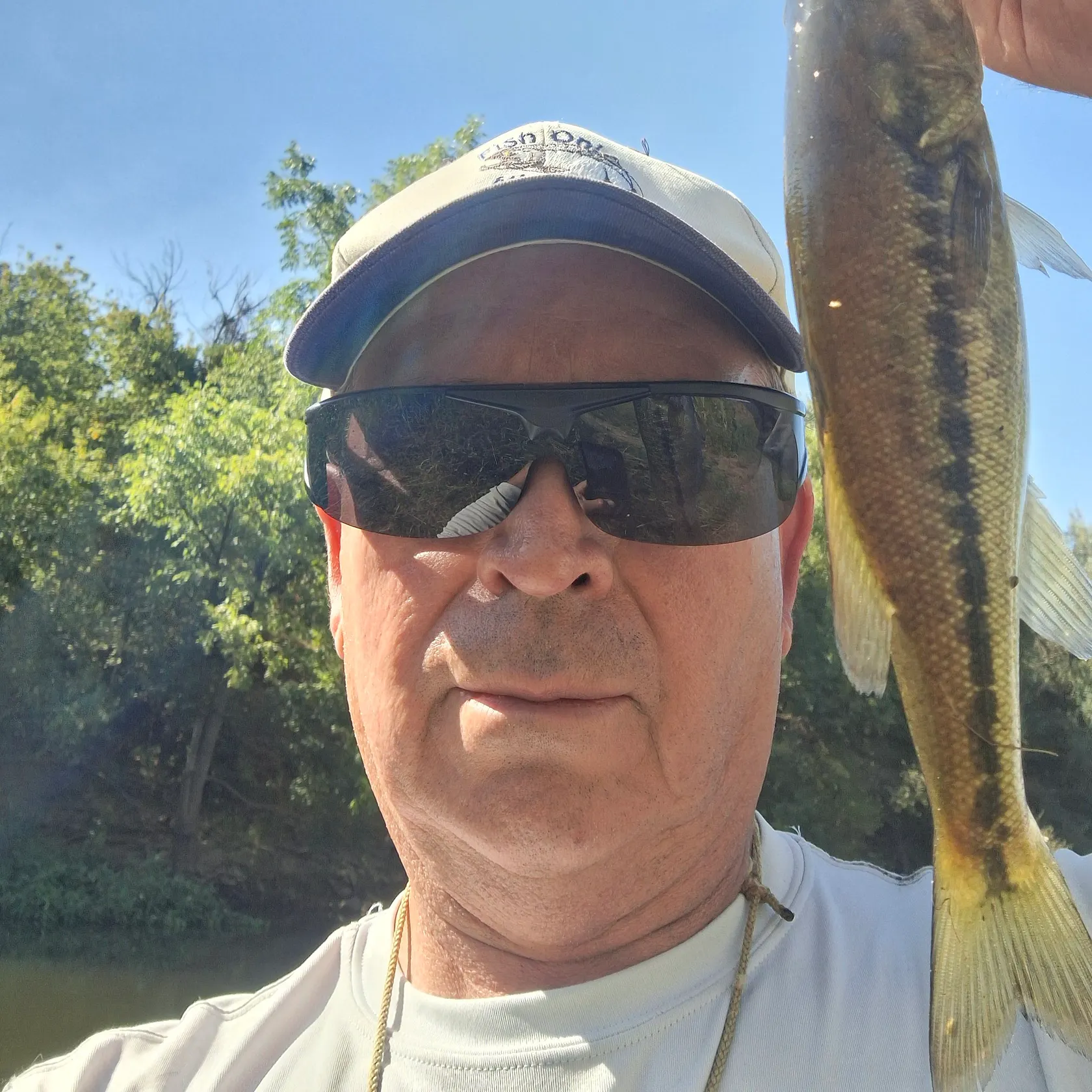 Spotted bass caught on Fishbrain