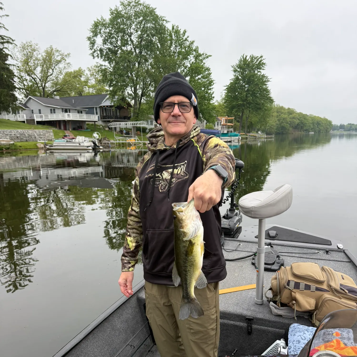 recently logged catches