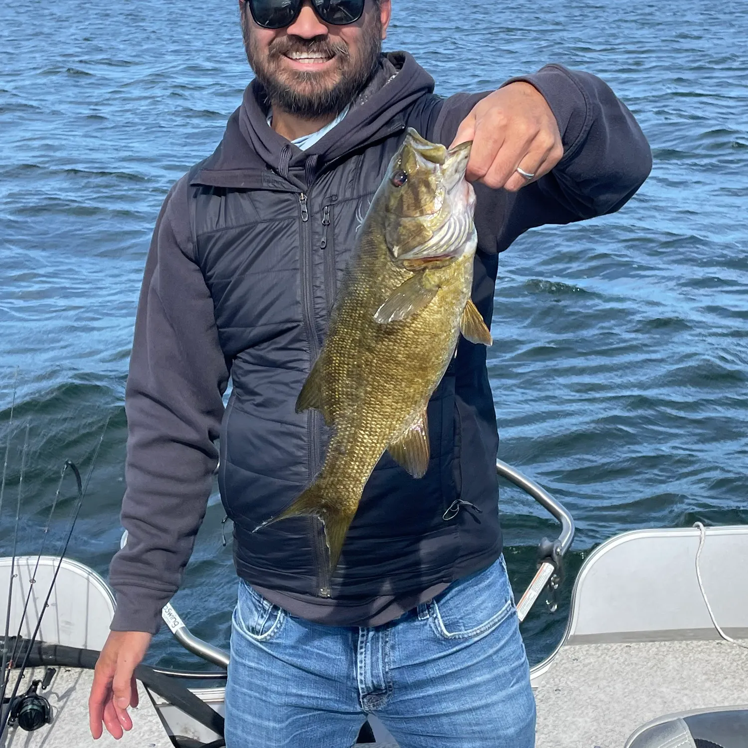 Smallmouth bass caught on Fishbrain