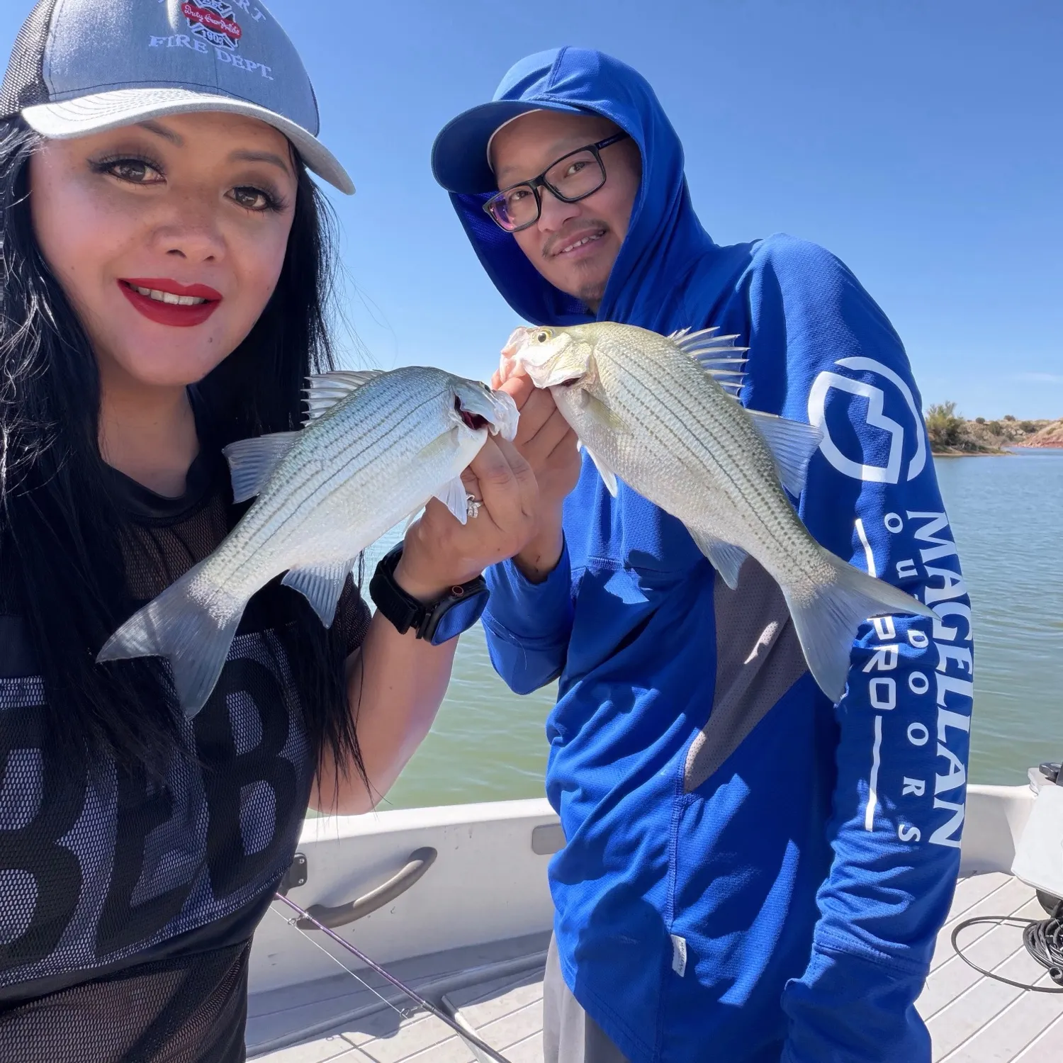 White bass caught on Fishbrain