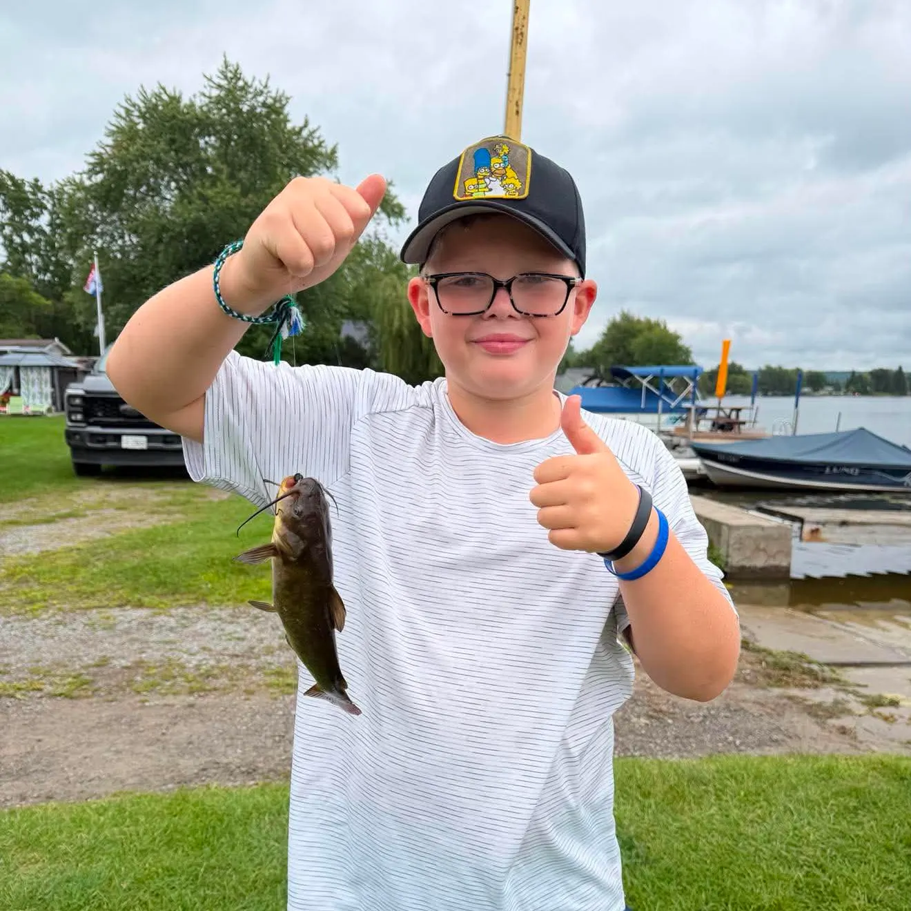 Black bullhead caught on Fishbrain