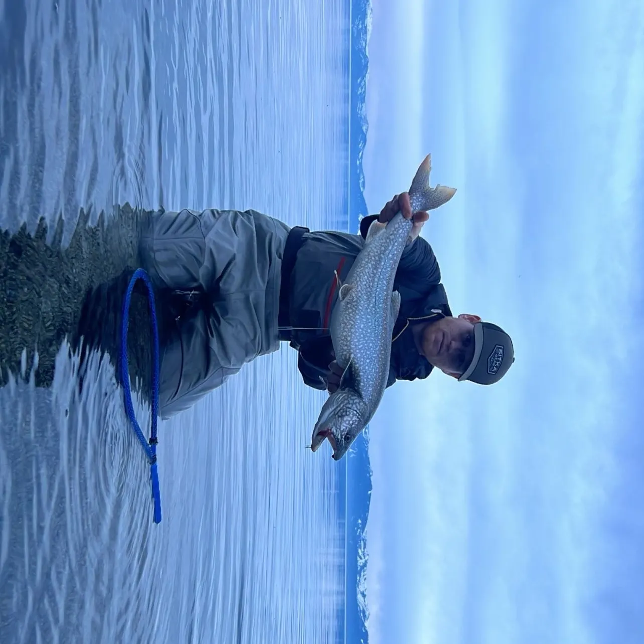 Lake char caught on Fishbrain