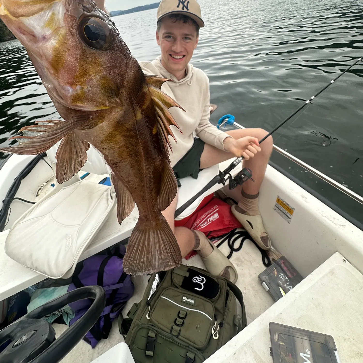 The most recent Copper rockfish catches on Fishbrain