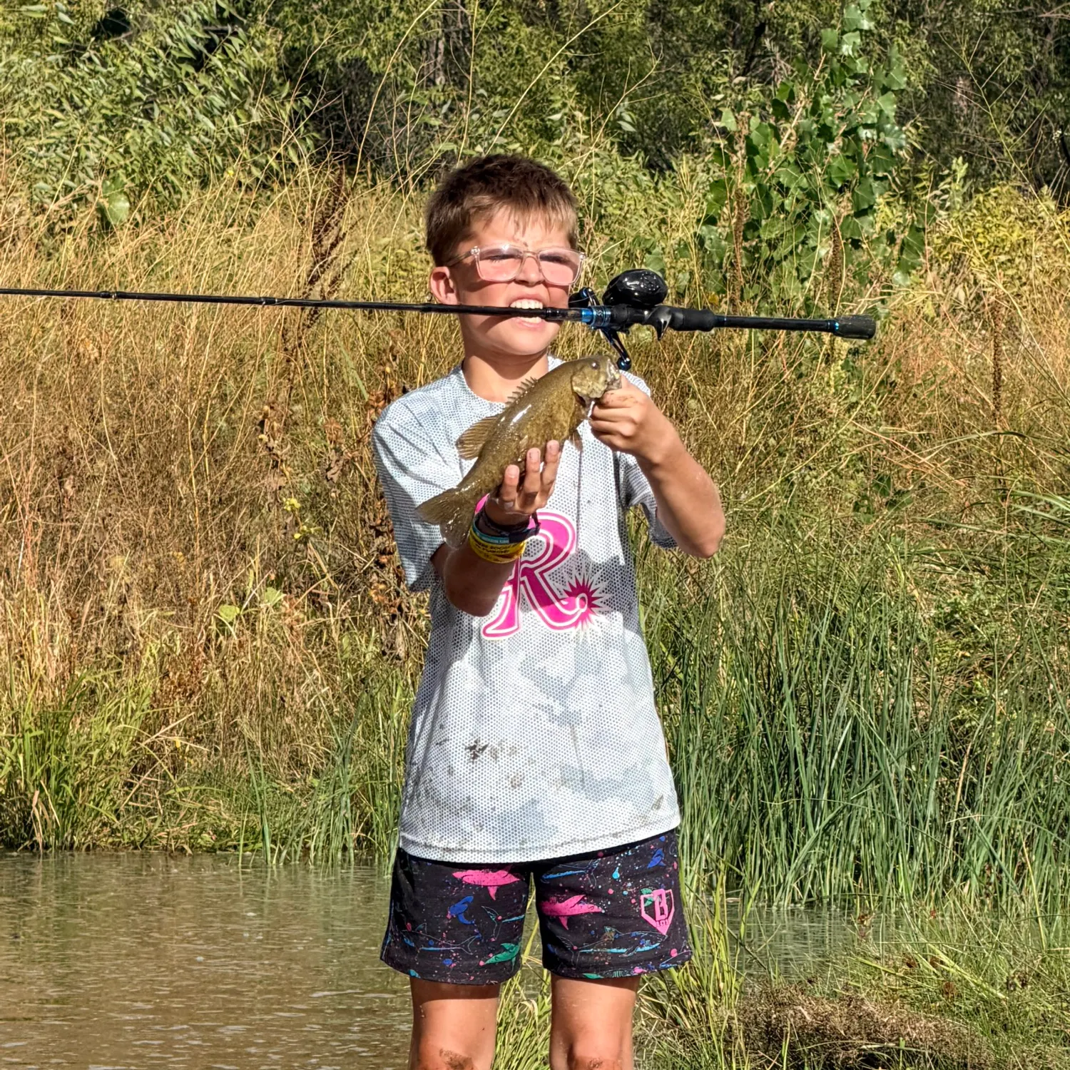 Smallmouth bass caught on Fishbrain