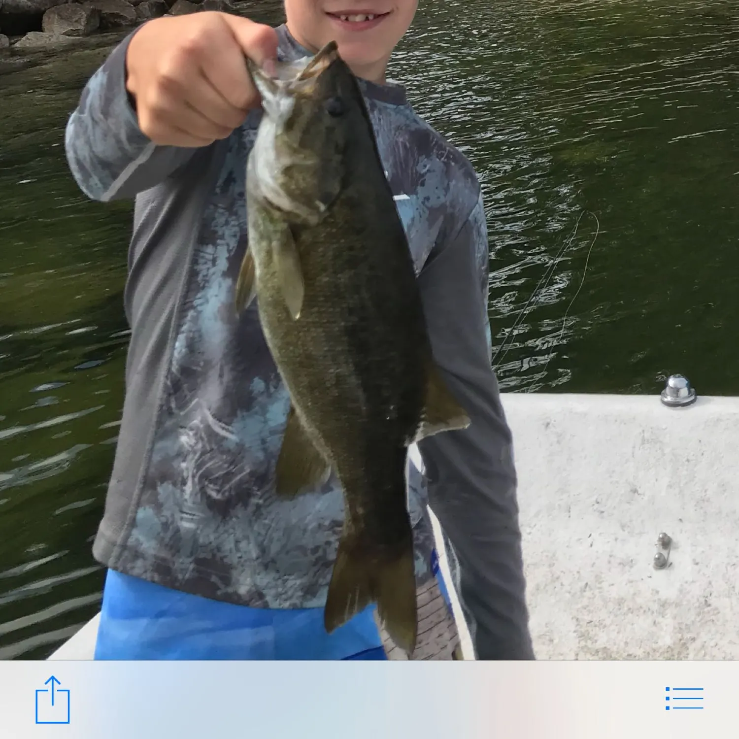 recently logged catches