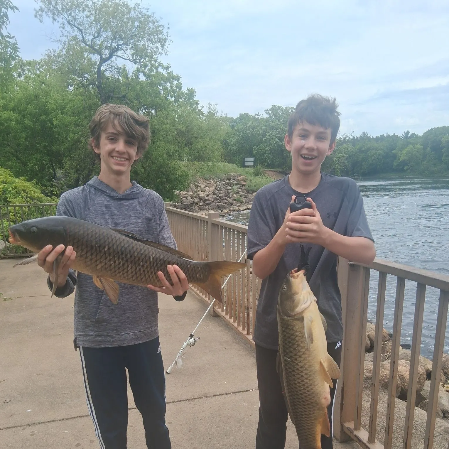 recently logged catches