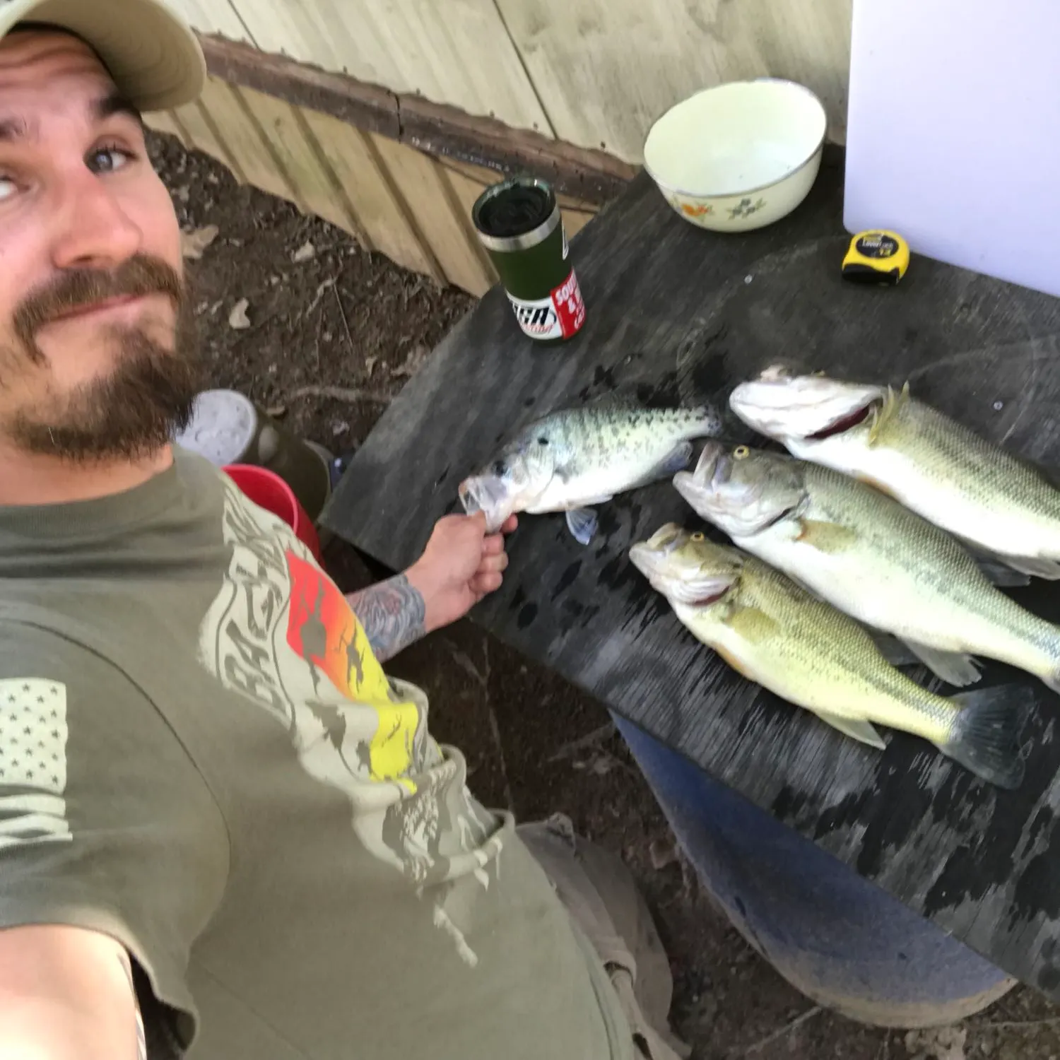 recently logged catches