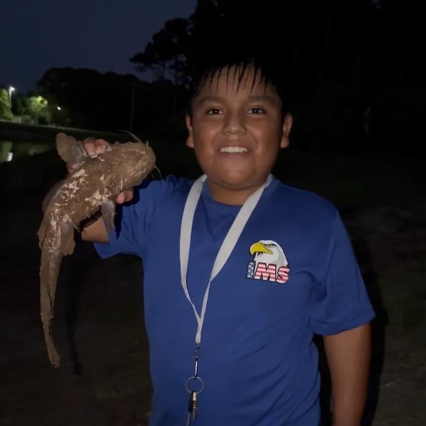 Channel catfish caught on Fishbrain