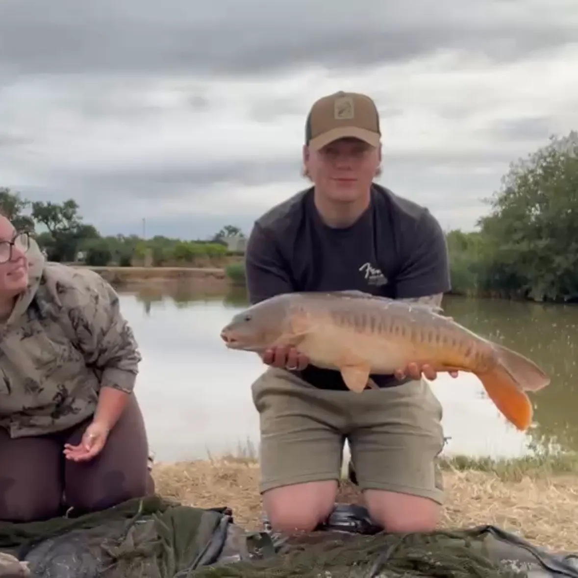 Mirror carp caught on Fishbrain